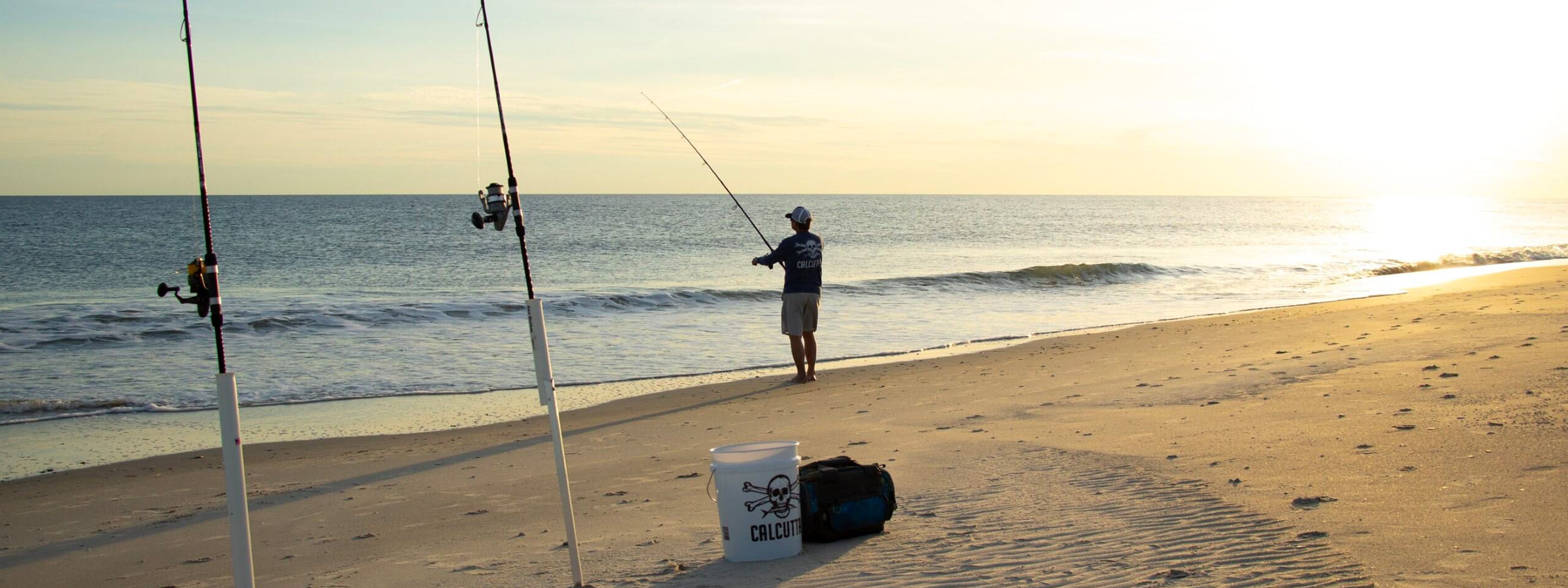 Surf fishing