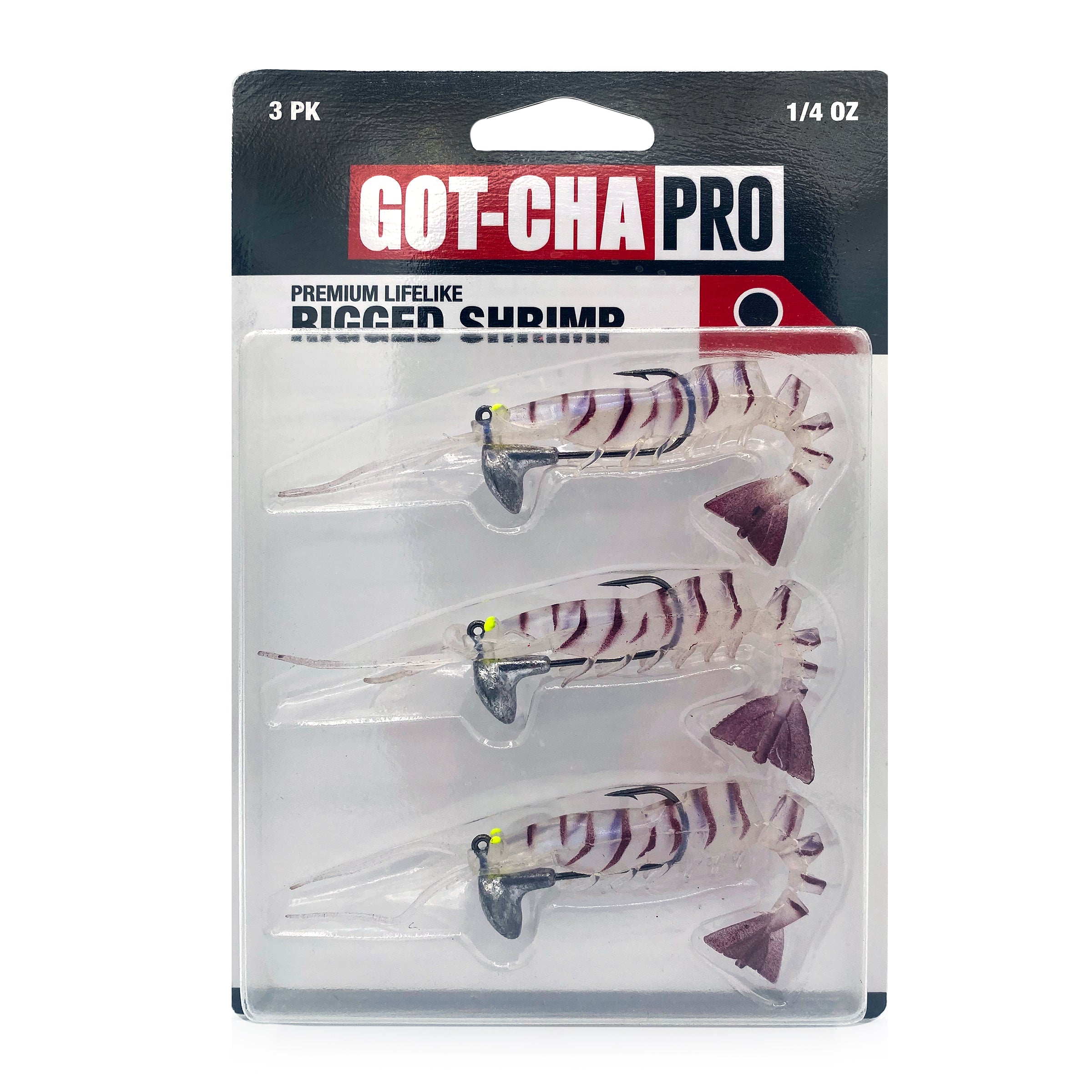 Got-cha Pro shrimp three pack