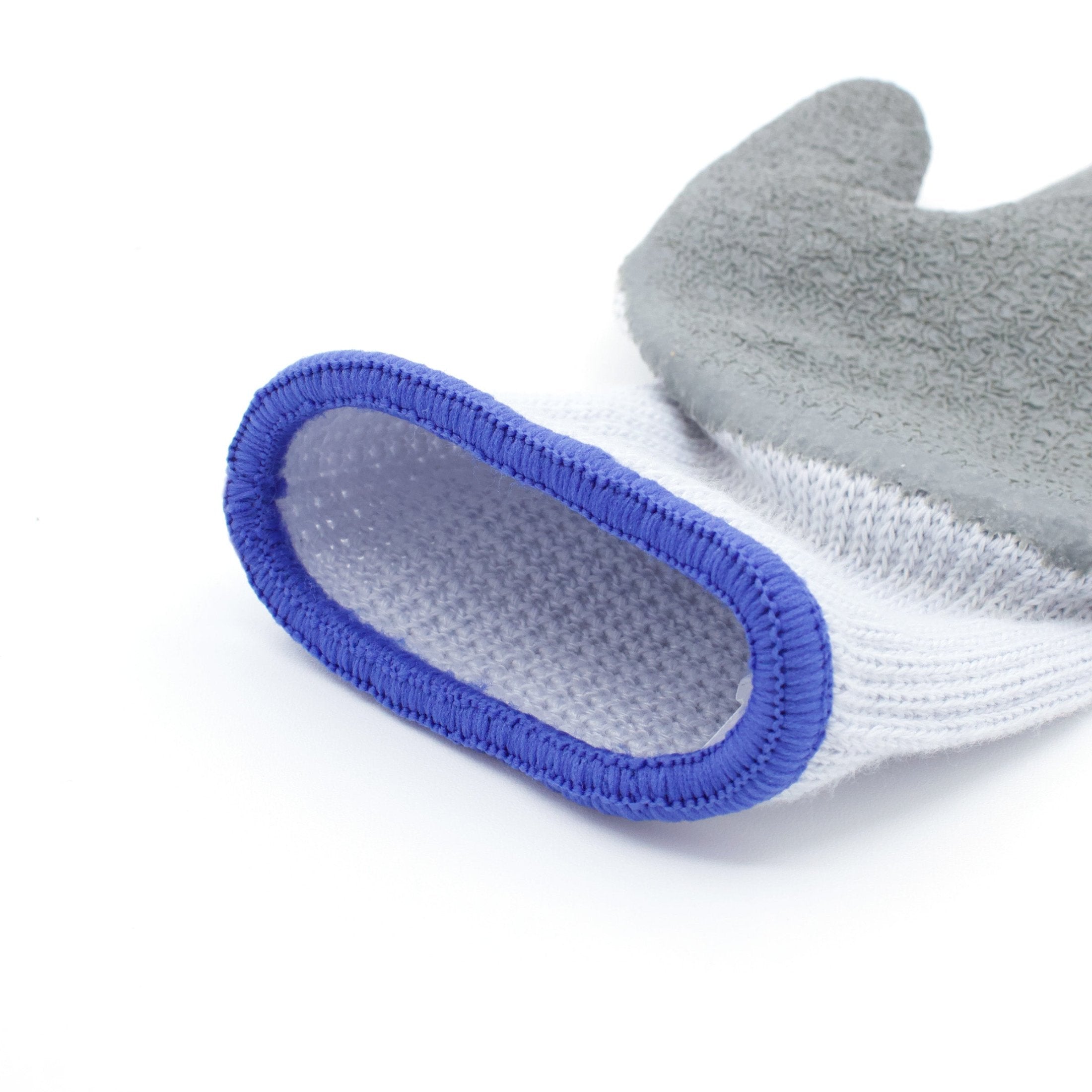 Sea Striker men's knit gripper gloves opening