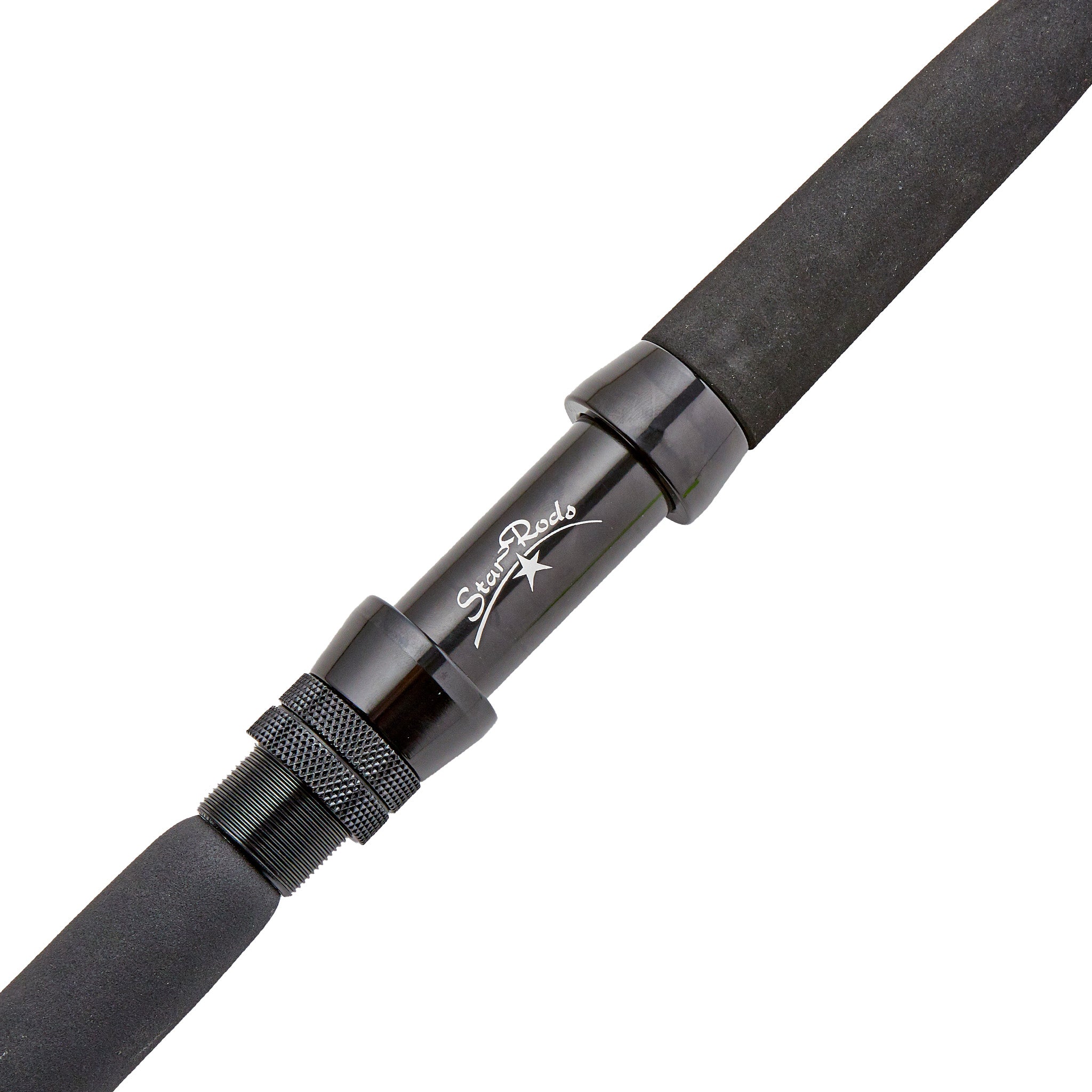 Star Rods Deluxe Kite Rod reel seat with logo