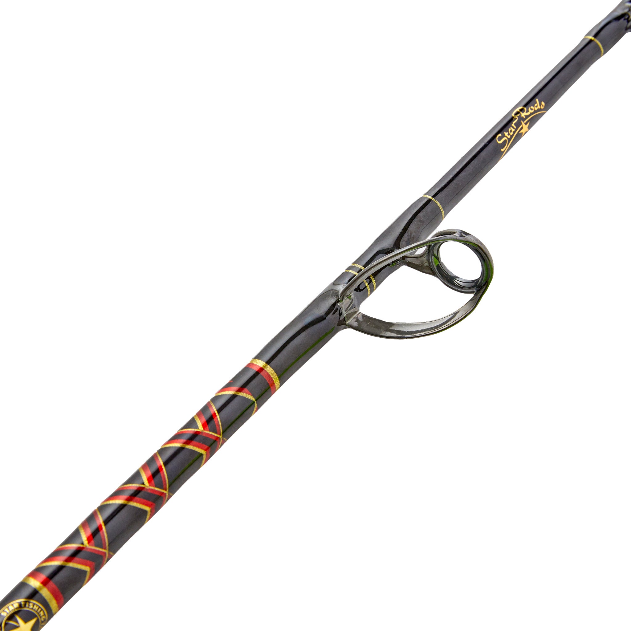 Paraflex Stand-up Conventional Rods with Aluminum Reel Seat stripper guide