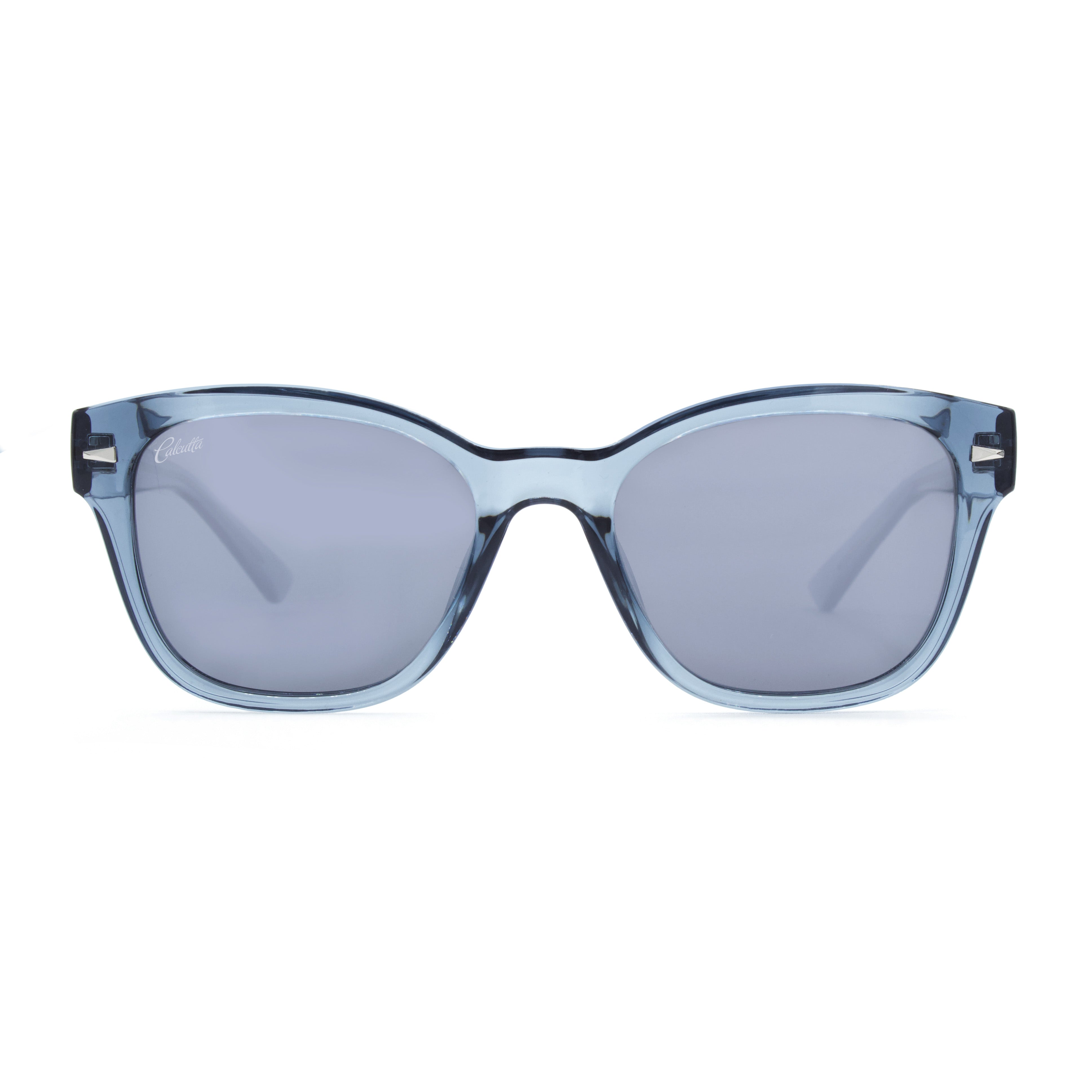 Calcutta Chica sunglasses silver mirror front