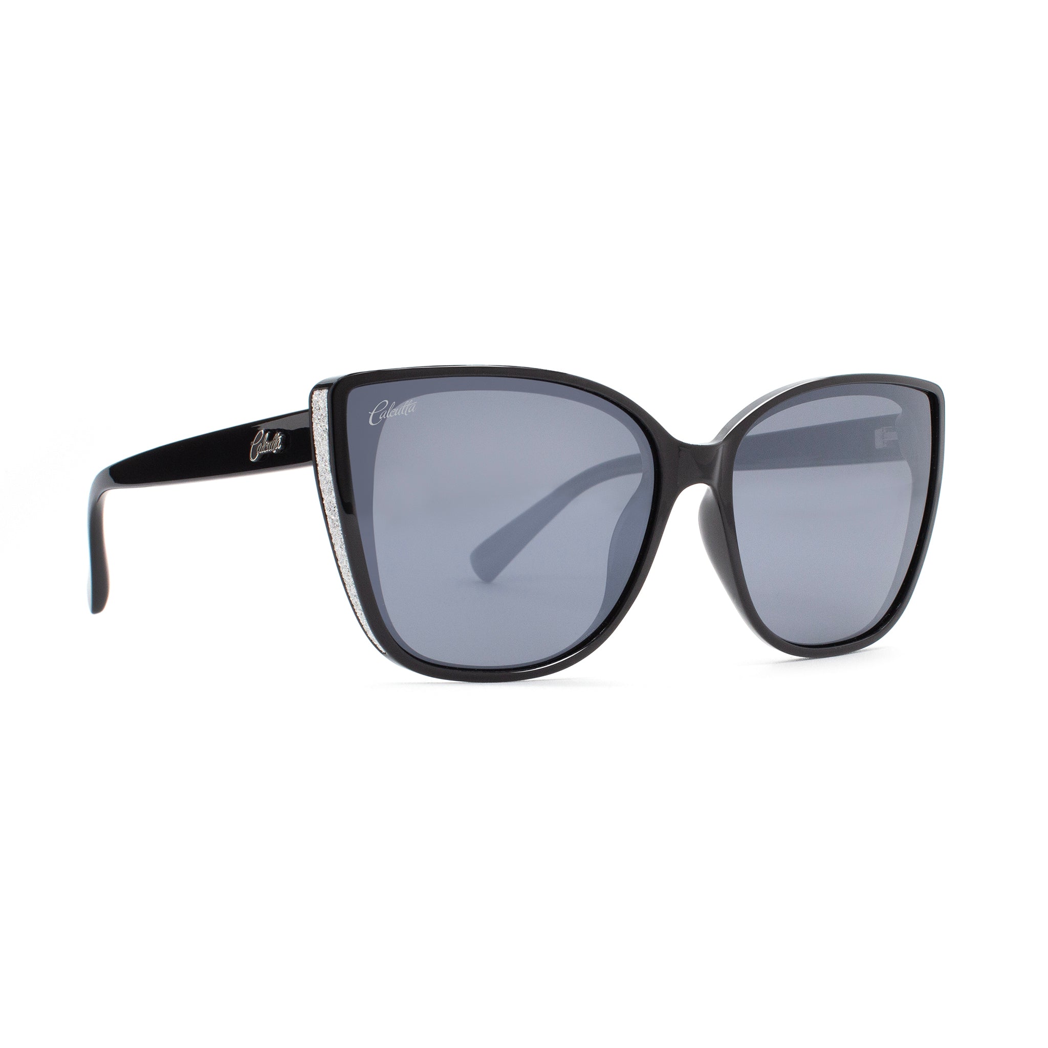 Fishing Sunglasses | Polarized Lenses | Calcutta Outdoors Shiny Black/Silver