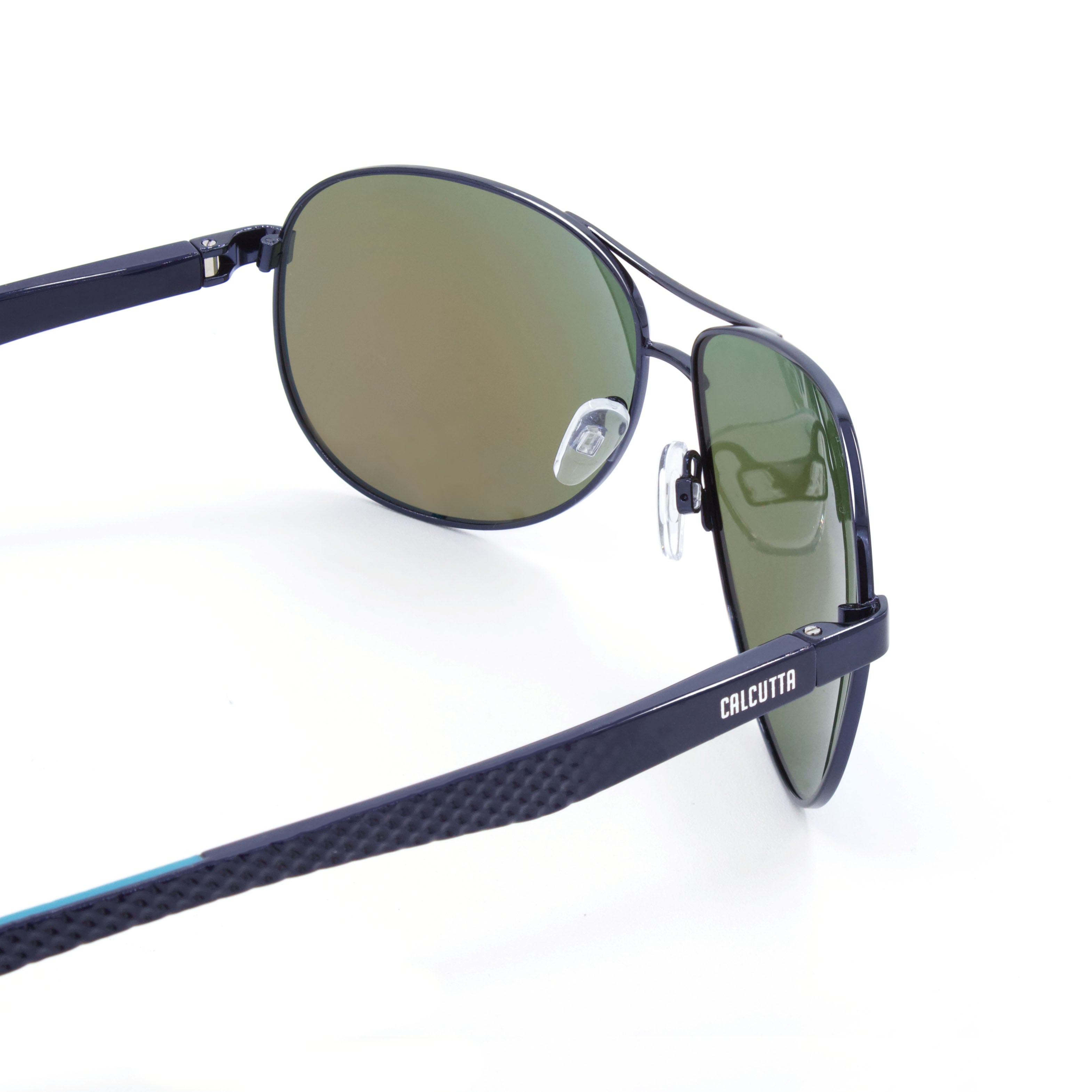 Calcutta Maverick sunglasses blue mirror nose