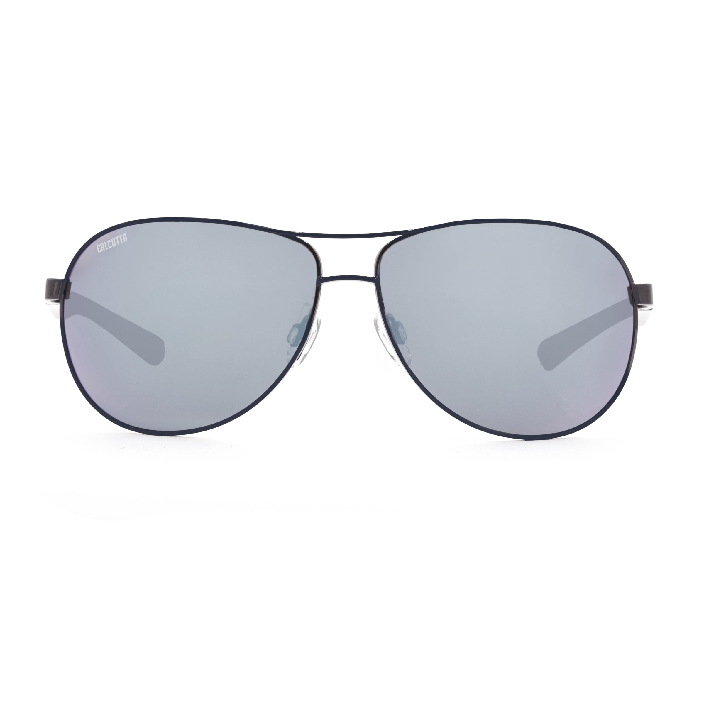 Calcutta Maverick sunglasses silver mirror front