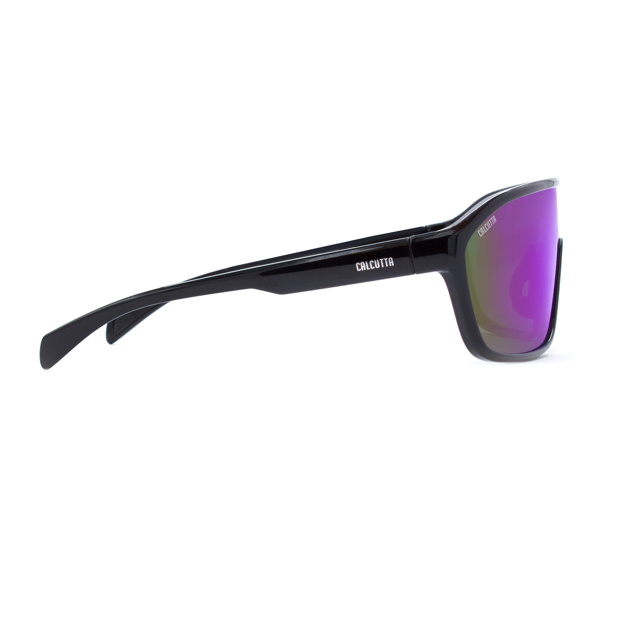 Calcutta Raptor sunglasses blue mirror lens side