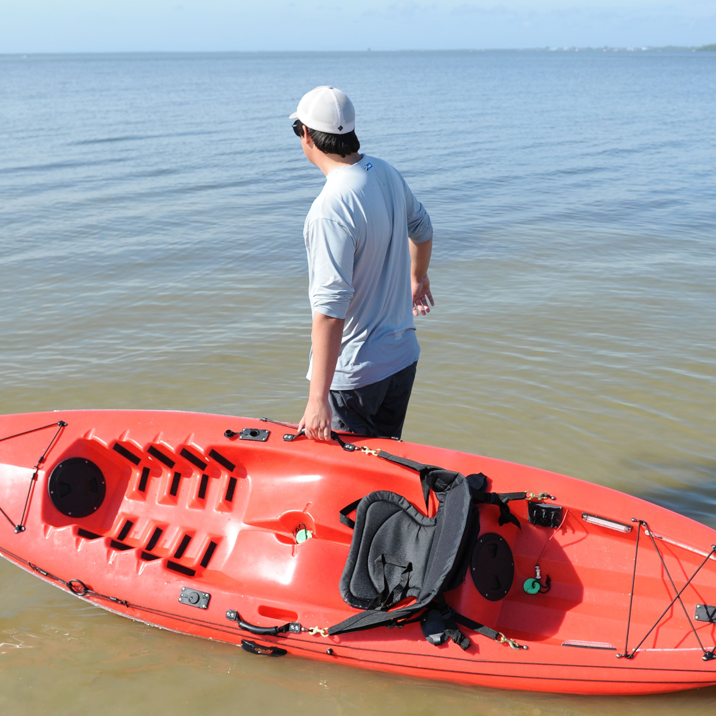 Propel Paddle Kayak Carry Handles in use