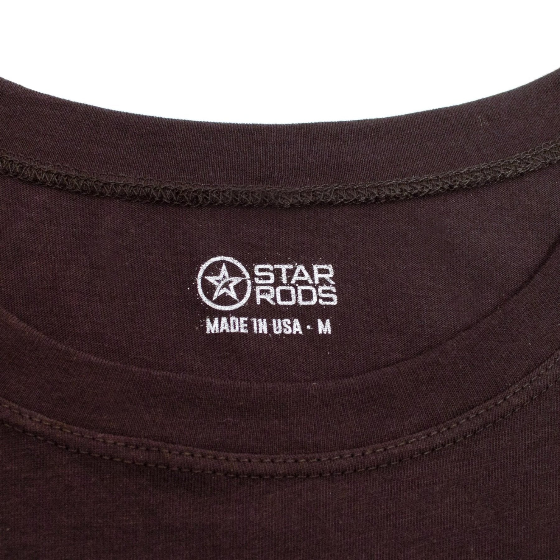 Star Rods long sleeve eco friendly shirt neck line