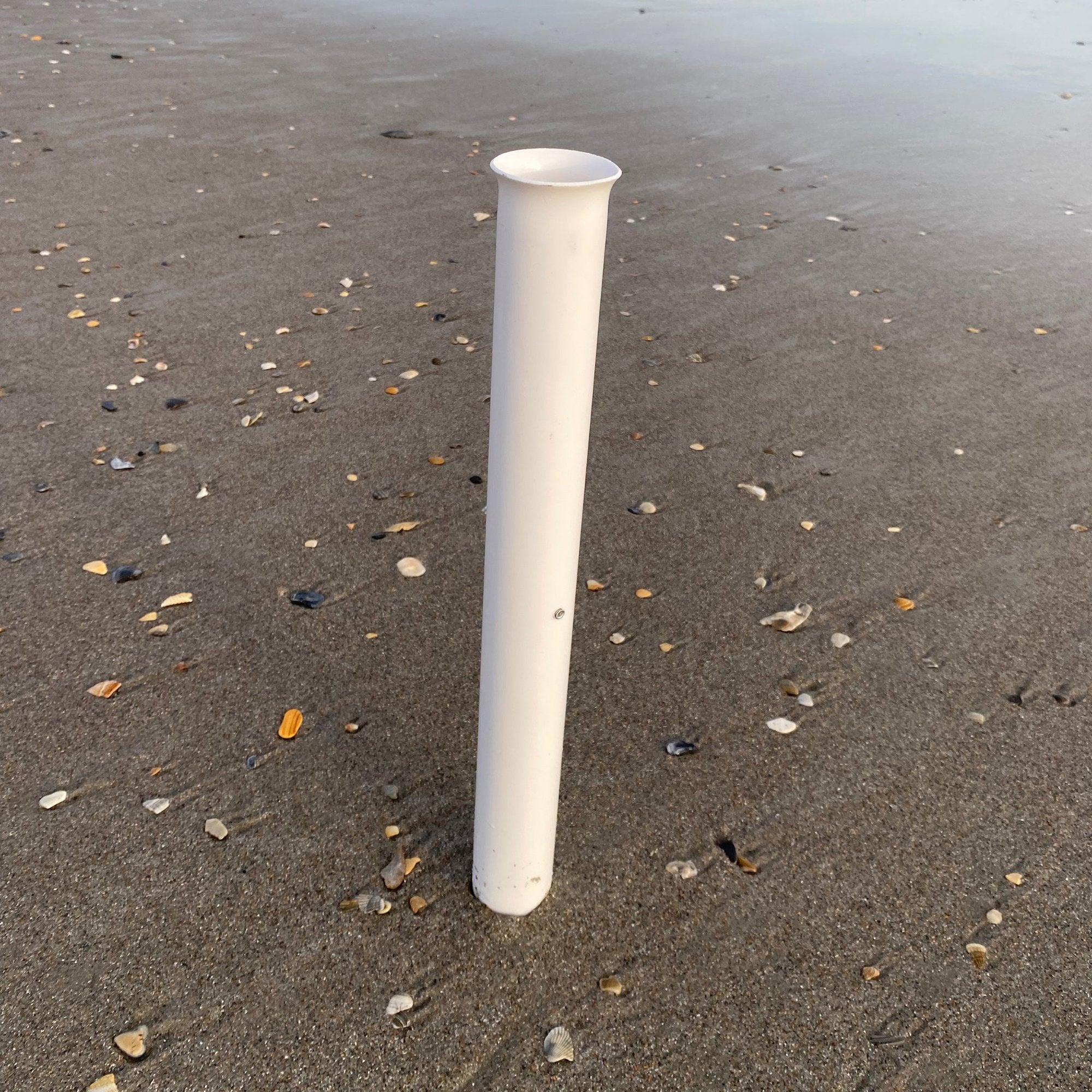 Sea Striker PVC sand spike in sand