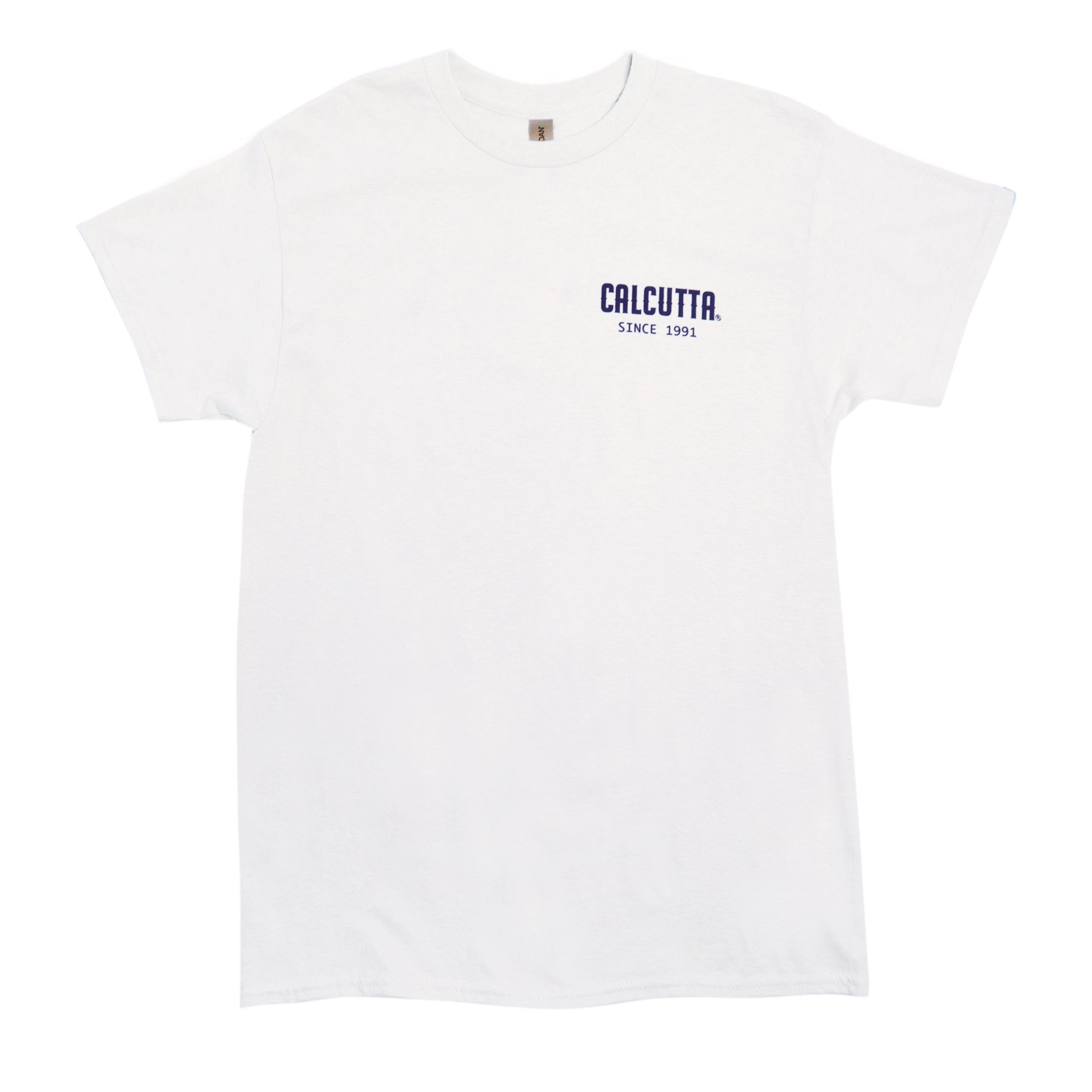 Calcutta distressed flag t-shirt front