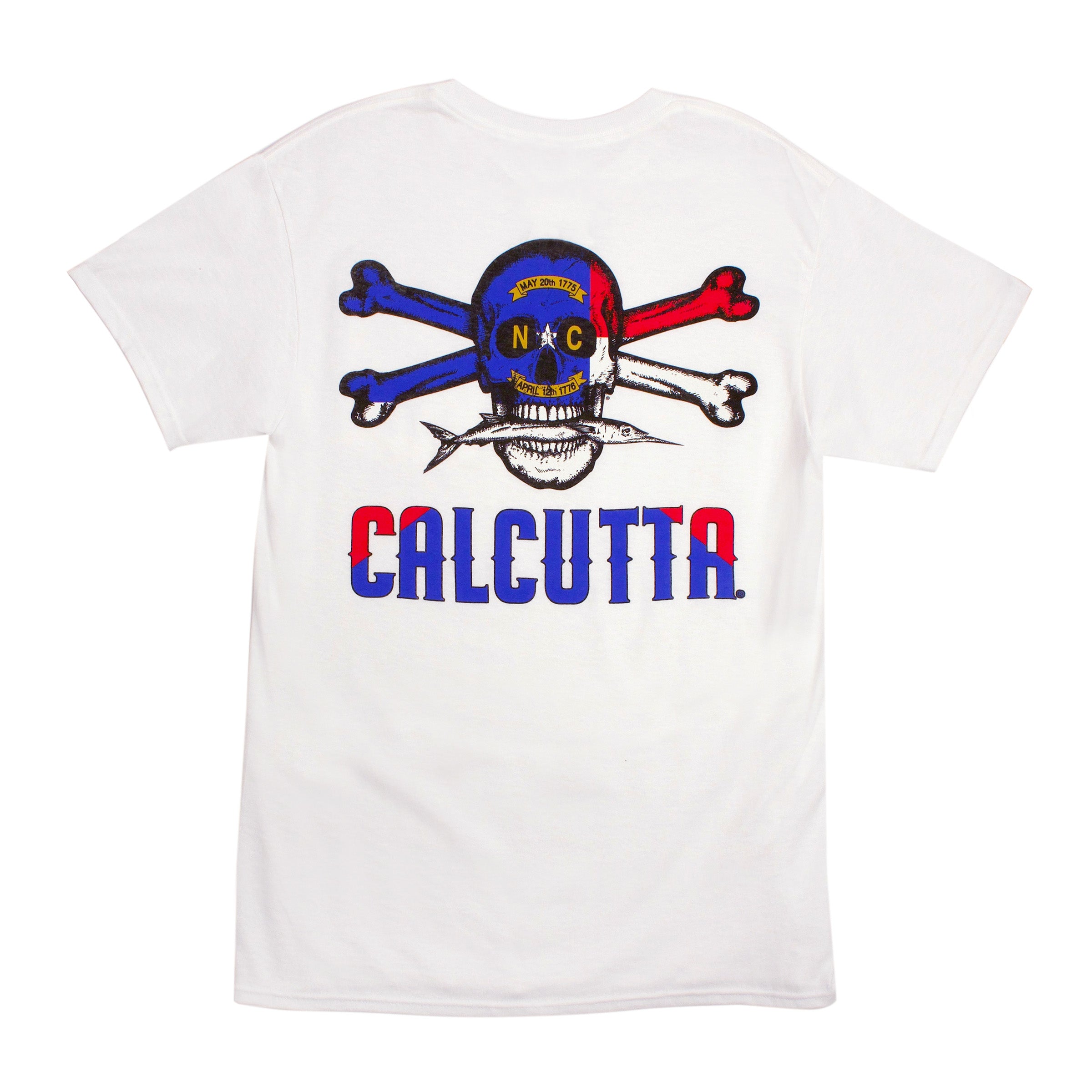 Calcutta shirt with North Carolina flag