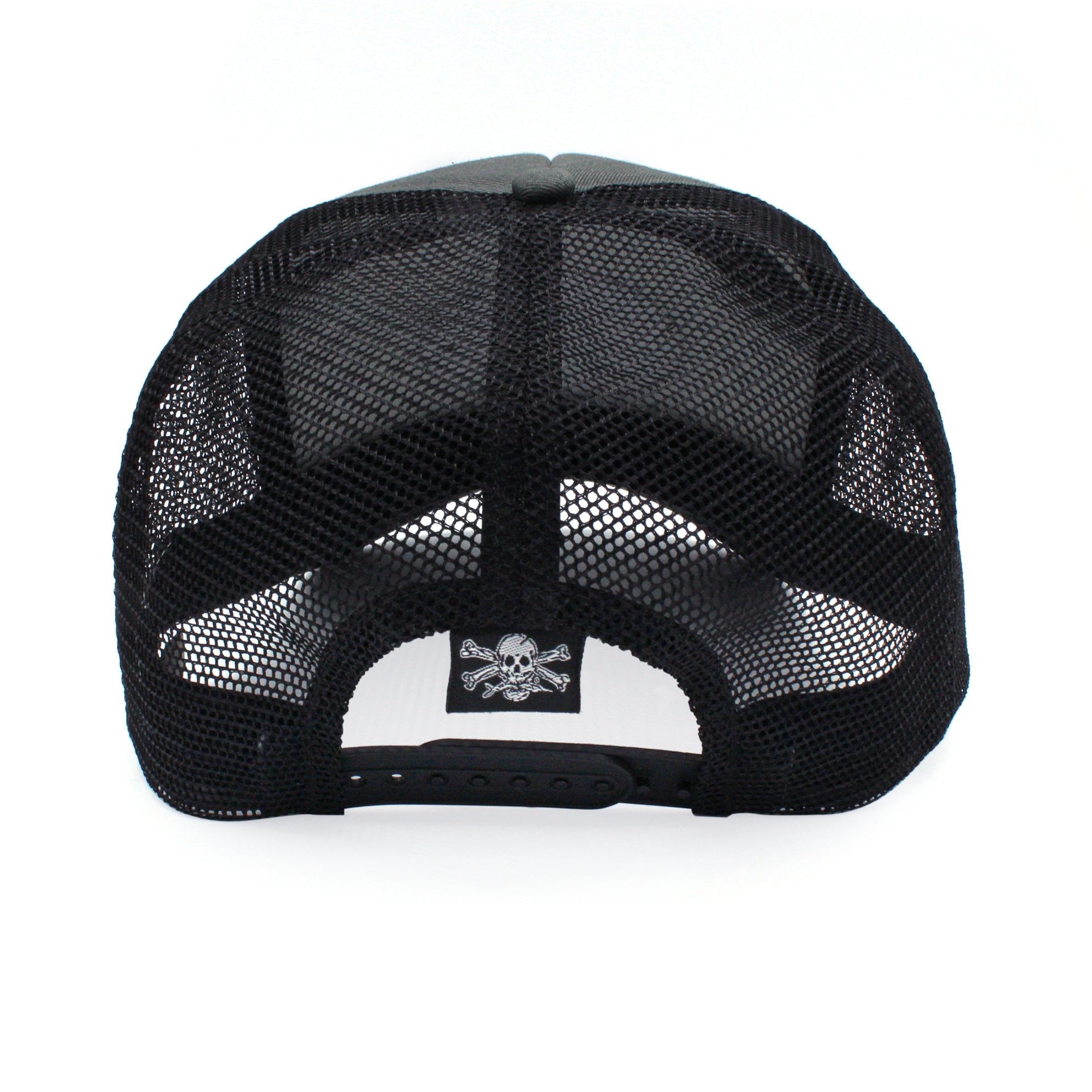 Classic Trucker Fishing Hat with Calcutta Patch back