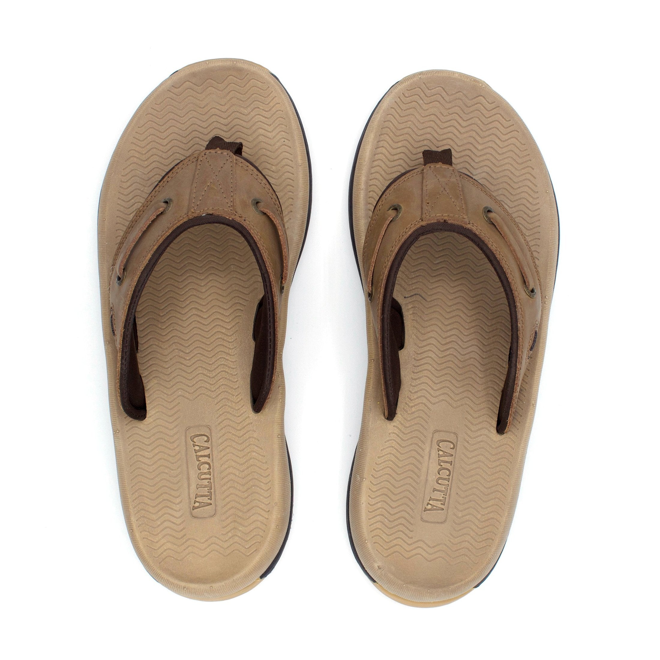 Calcutta Bluewater flip flop footbed