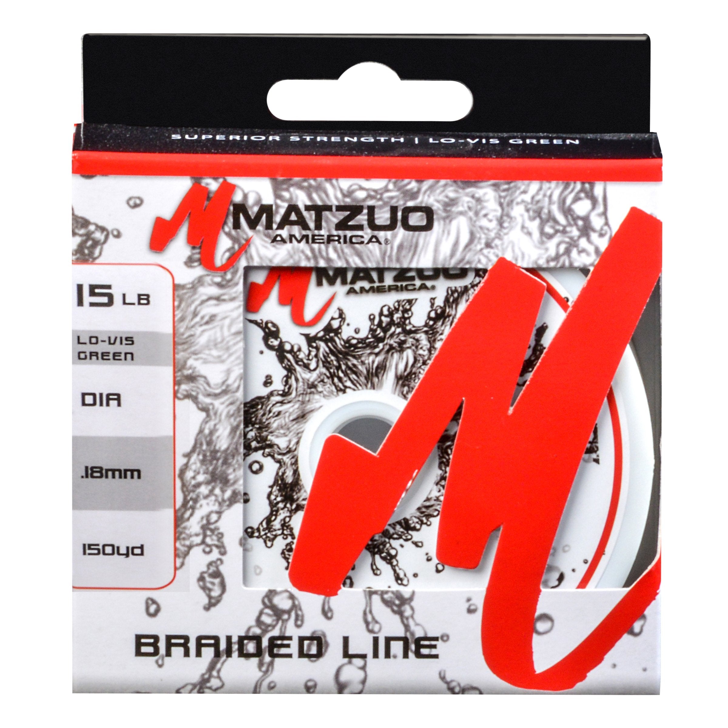 Matzuo braided line 15 lb test