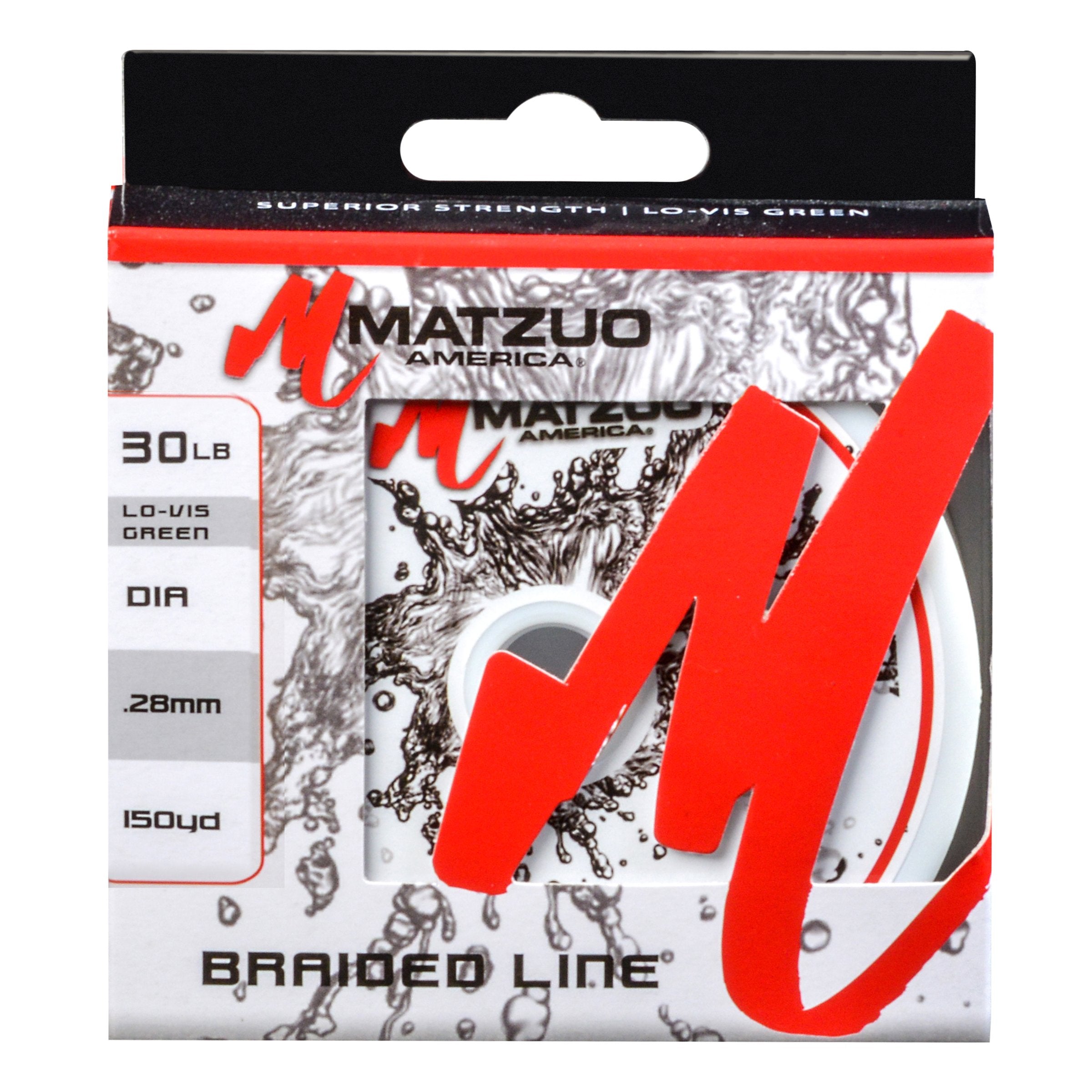 Matzuo braided line 30 lb test