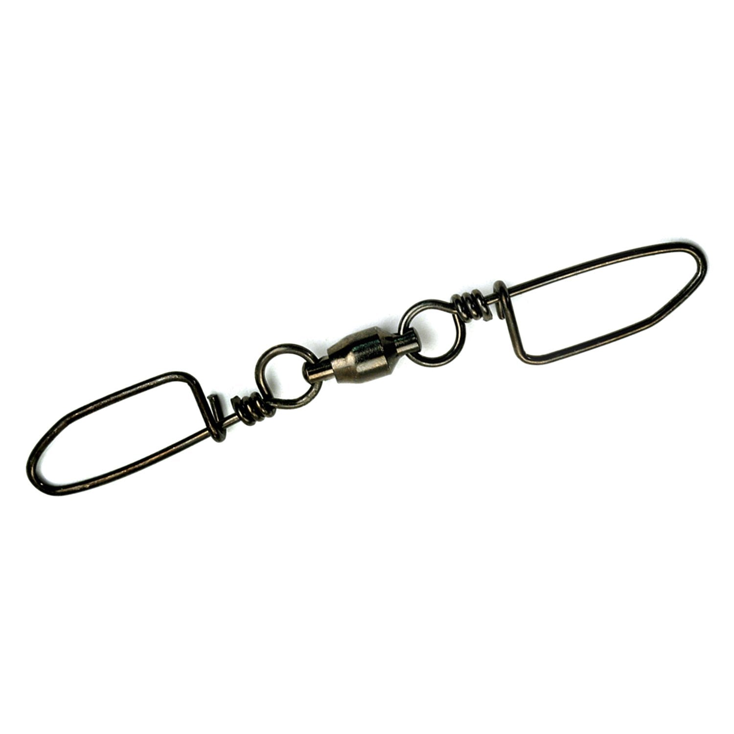Billfisher stainless steel ball bearing double snap swivel