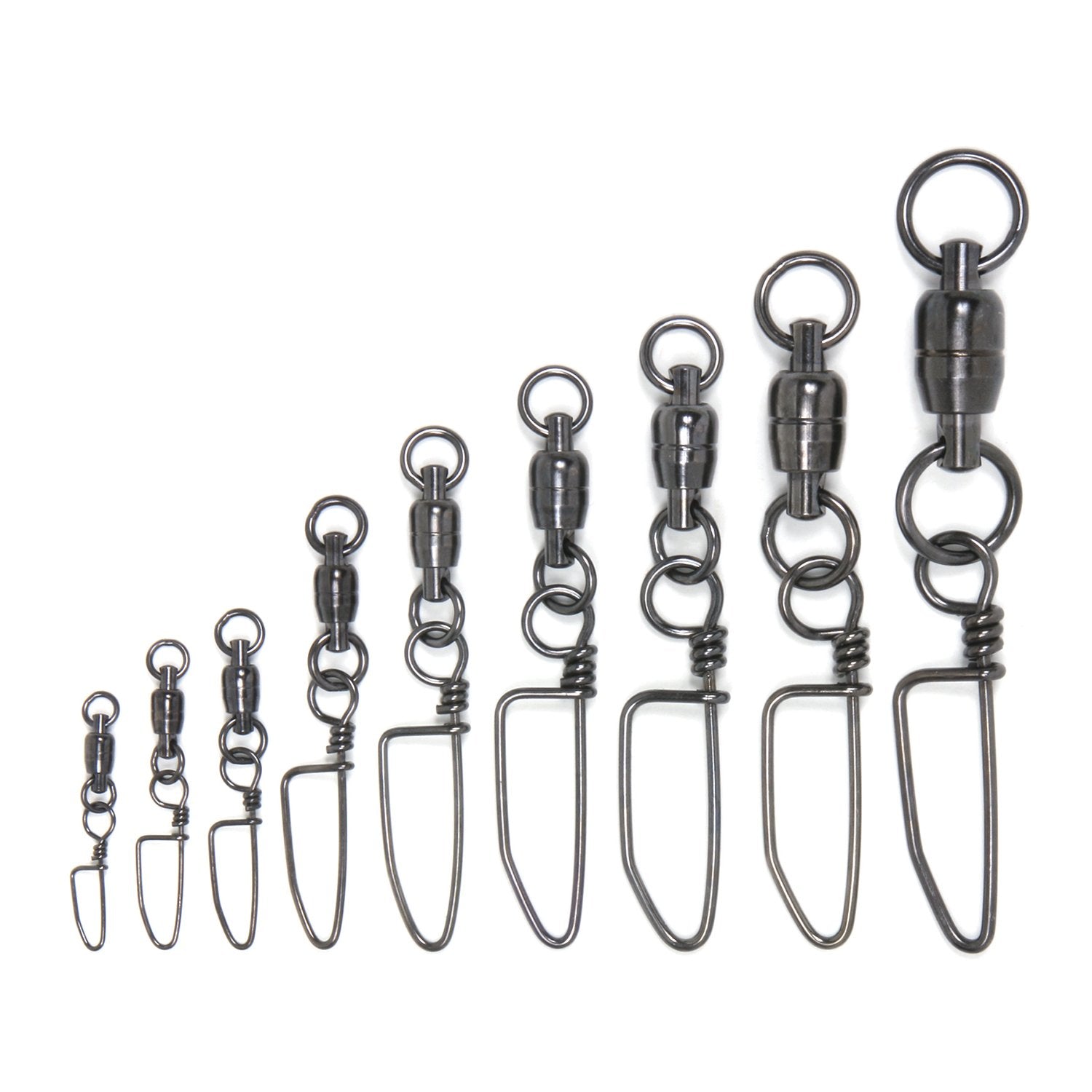 Billfisher stainless steel ball bearing snap swivel multiple sizes