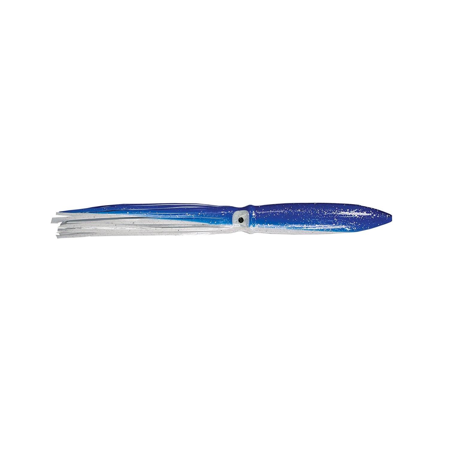 Sea Striker bulb head squid blue white