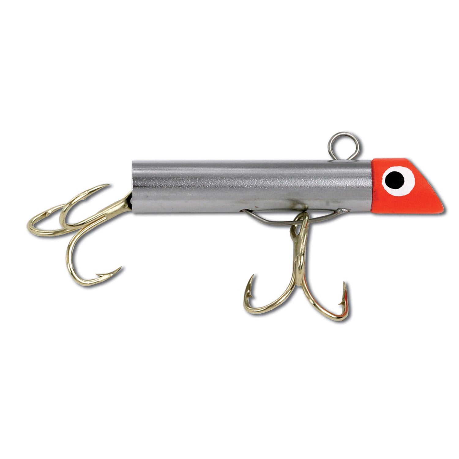 Got-Cha plug mini 1000 series red head chrome body gold hooks