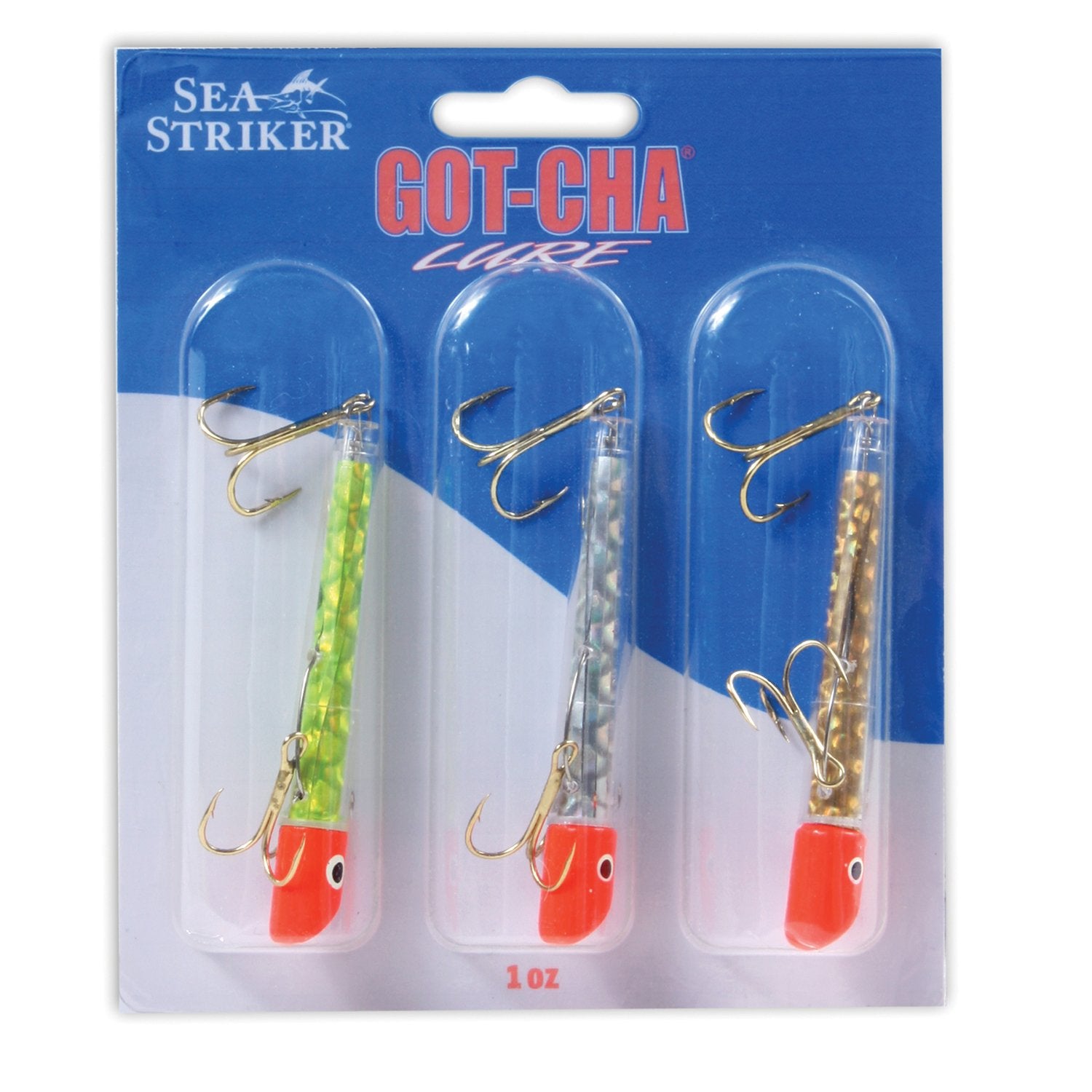 Got-cha lure mylar minnow series 3 pack