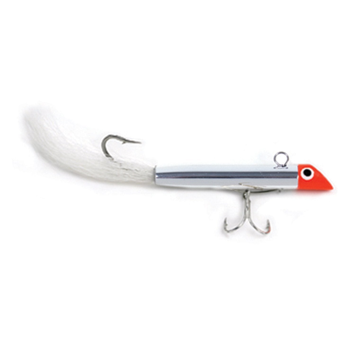 Got-Cha plug 300 series red head chrome body bucktail