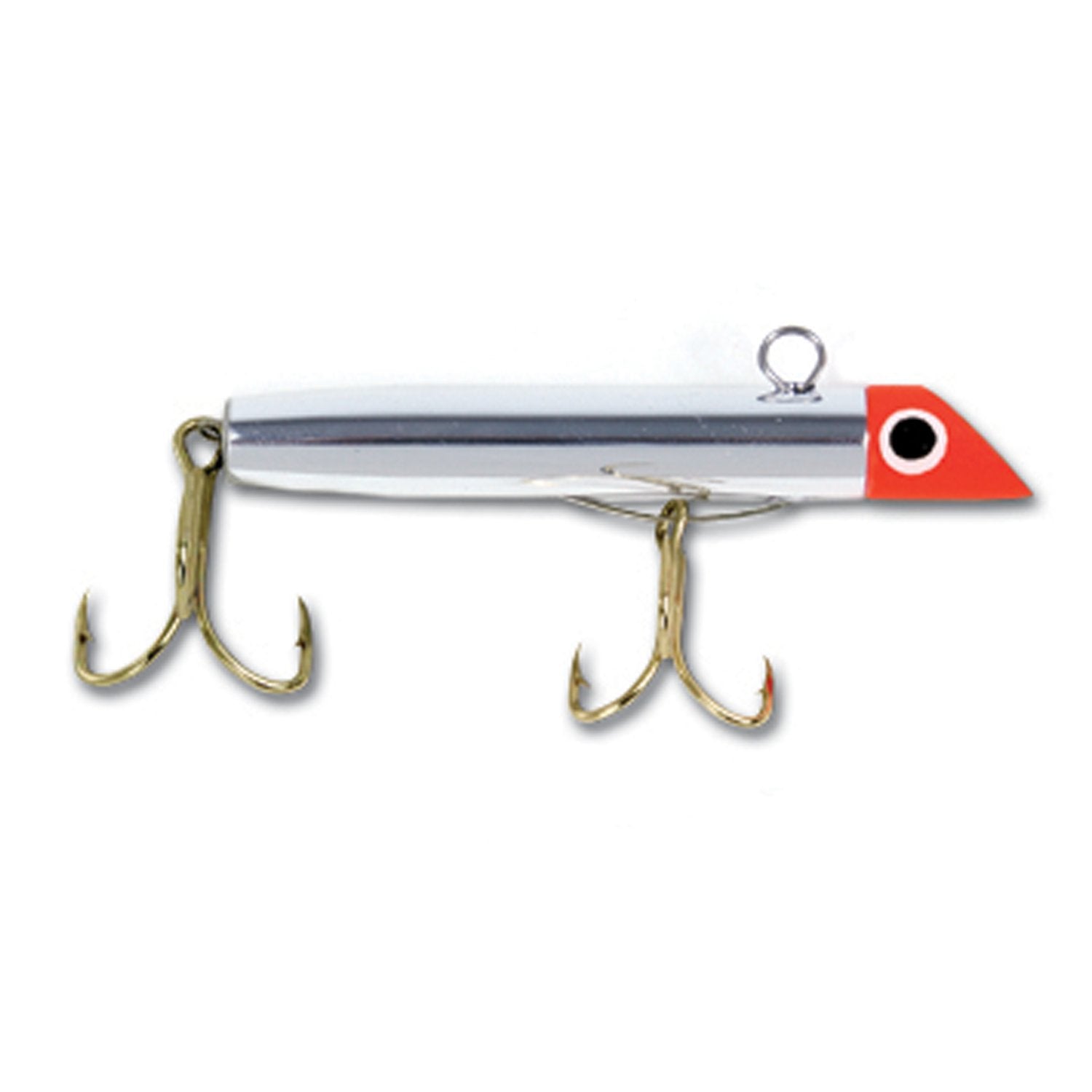 Got-Cha plug 300 series red head chrome body gold hooks rattle
