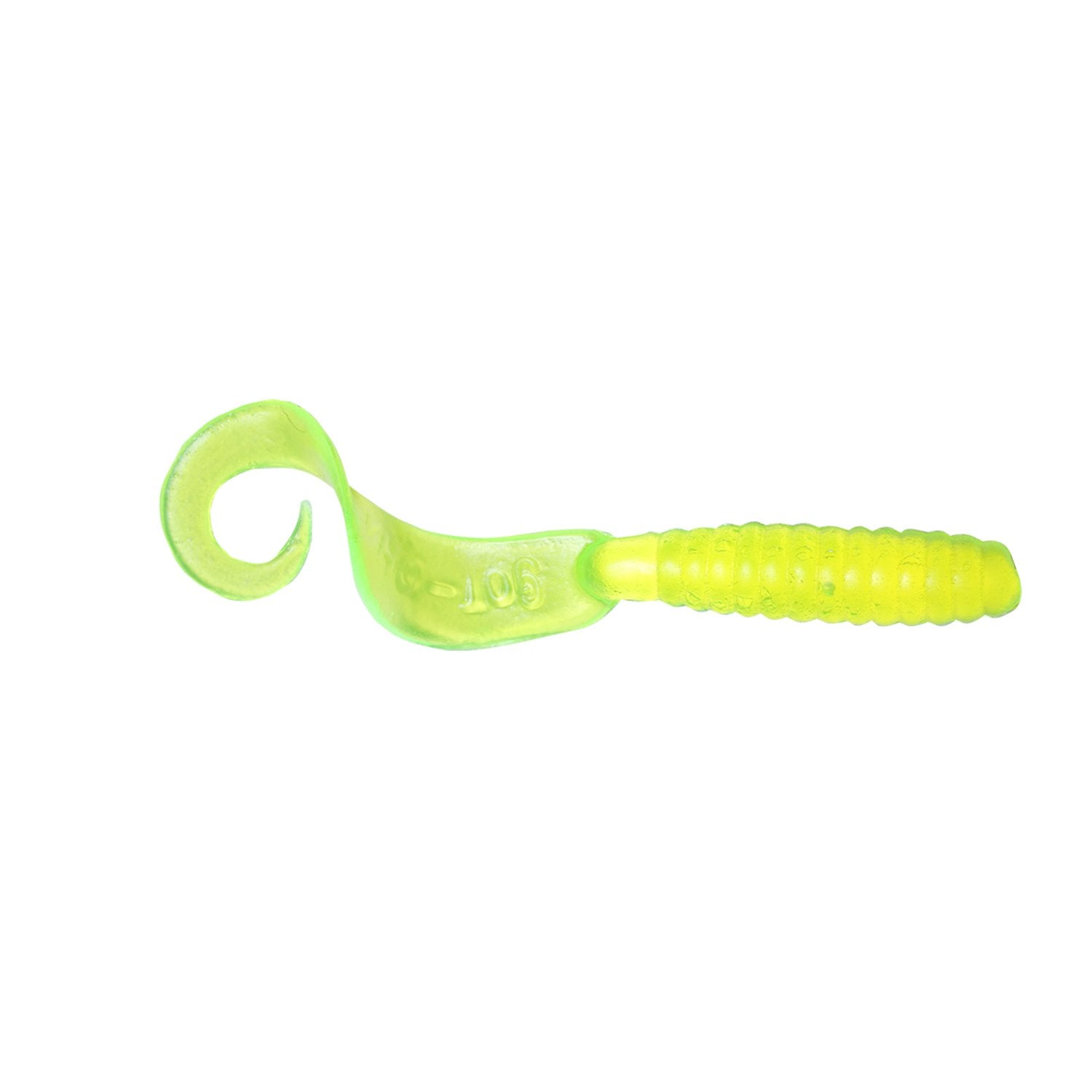 Got-cha 4 inch curtail chartreuse