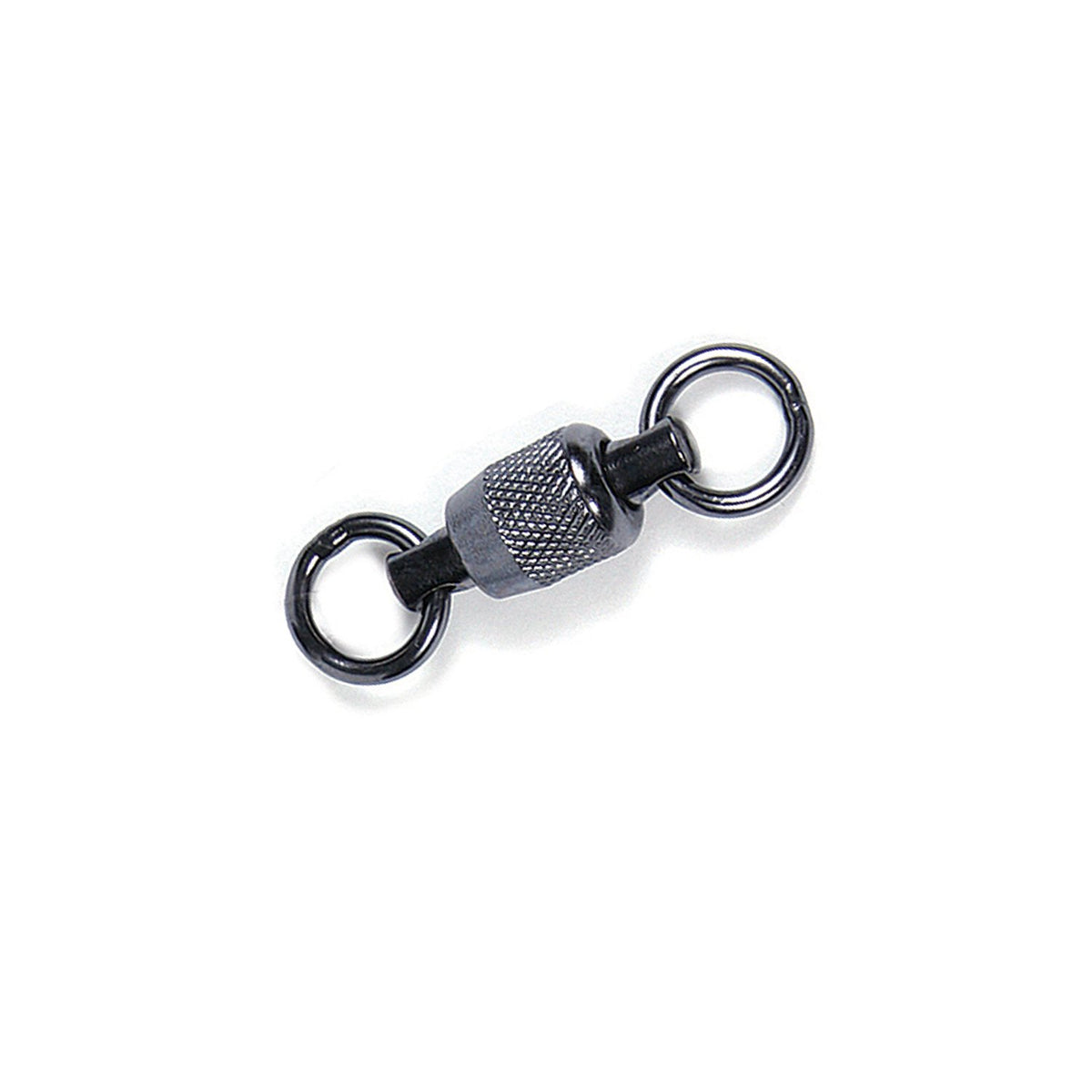 10-Pack Stainless Steel Dual Ball Bearing Fishing Swivels - Strong Bait Connectors