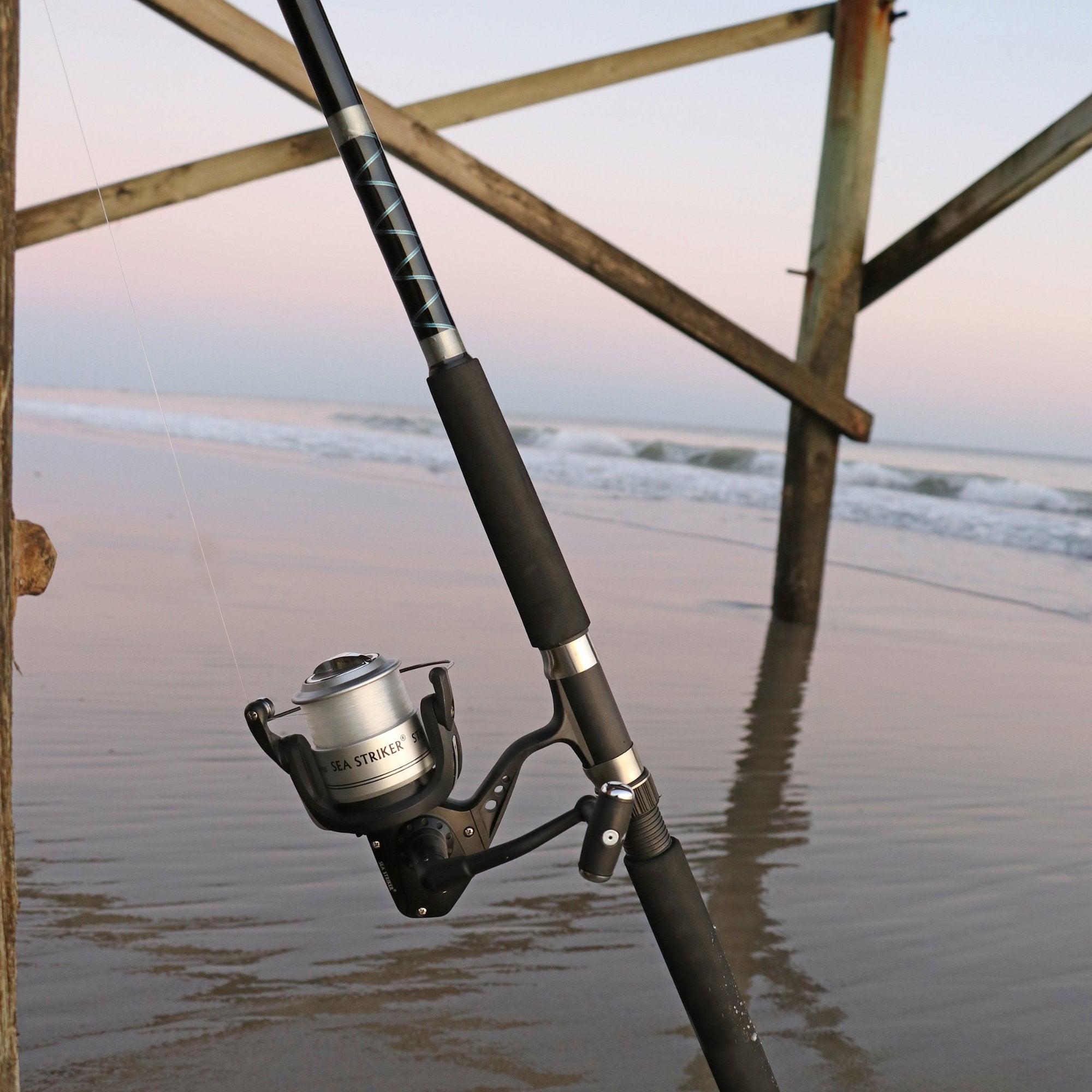 Sea Striker rod and reel surf and pier fishing combo