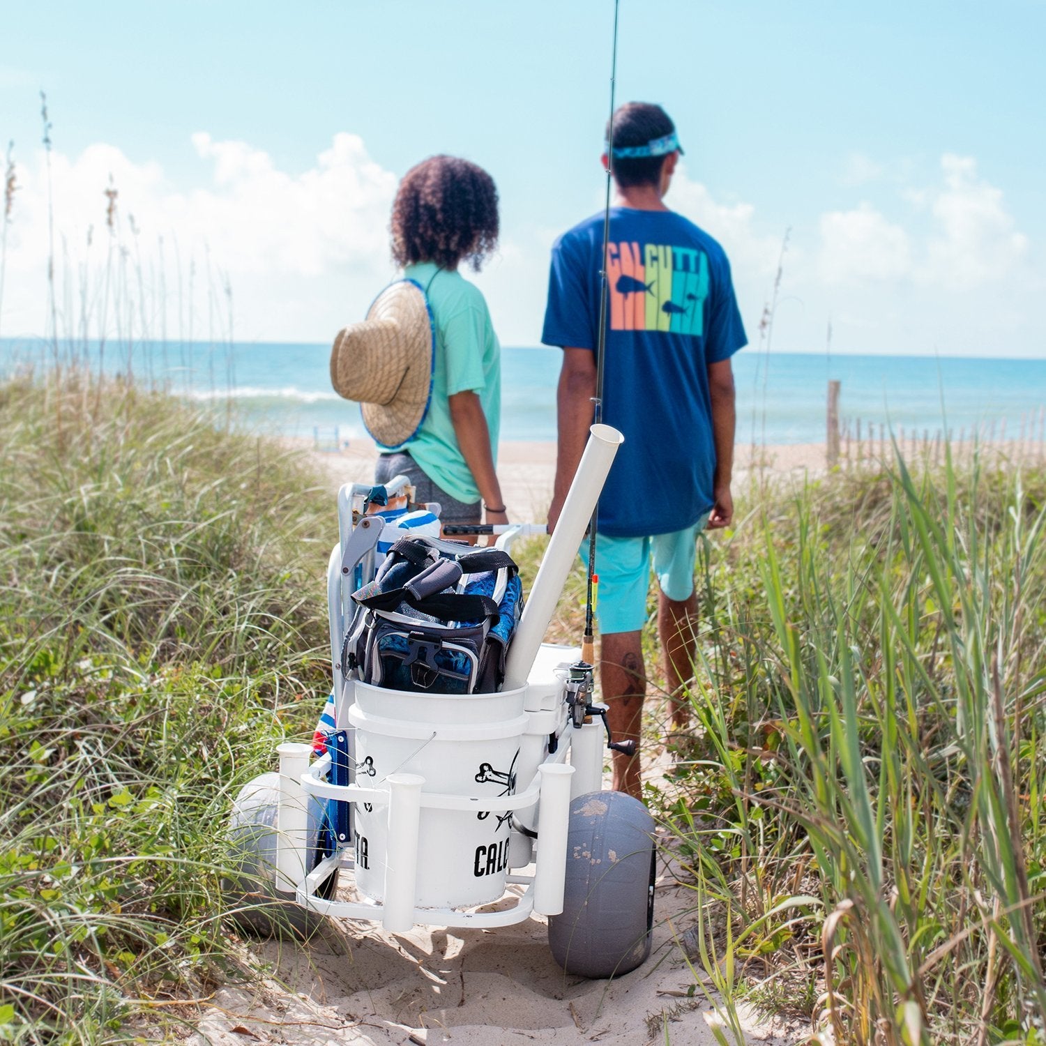 Balloon Tire Surf and Beach Cart