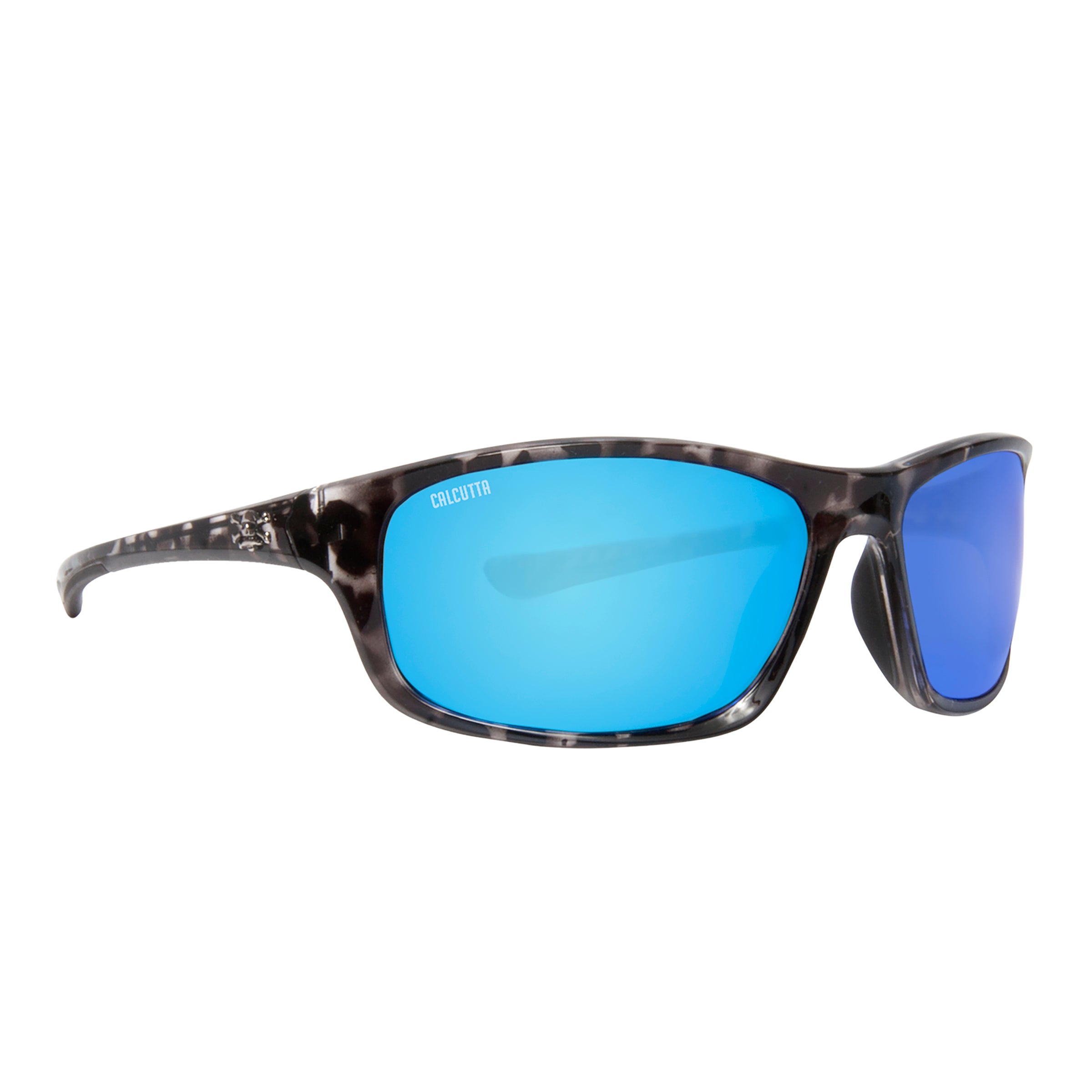 Fishing Sunglasses | Polarized Lenses | Calcutta Outdoors Shiny Tortoise/Blue Mirror