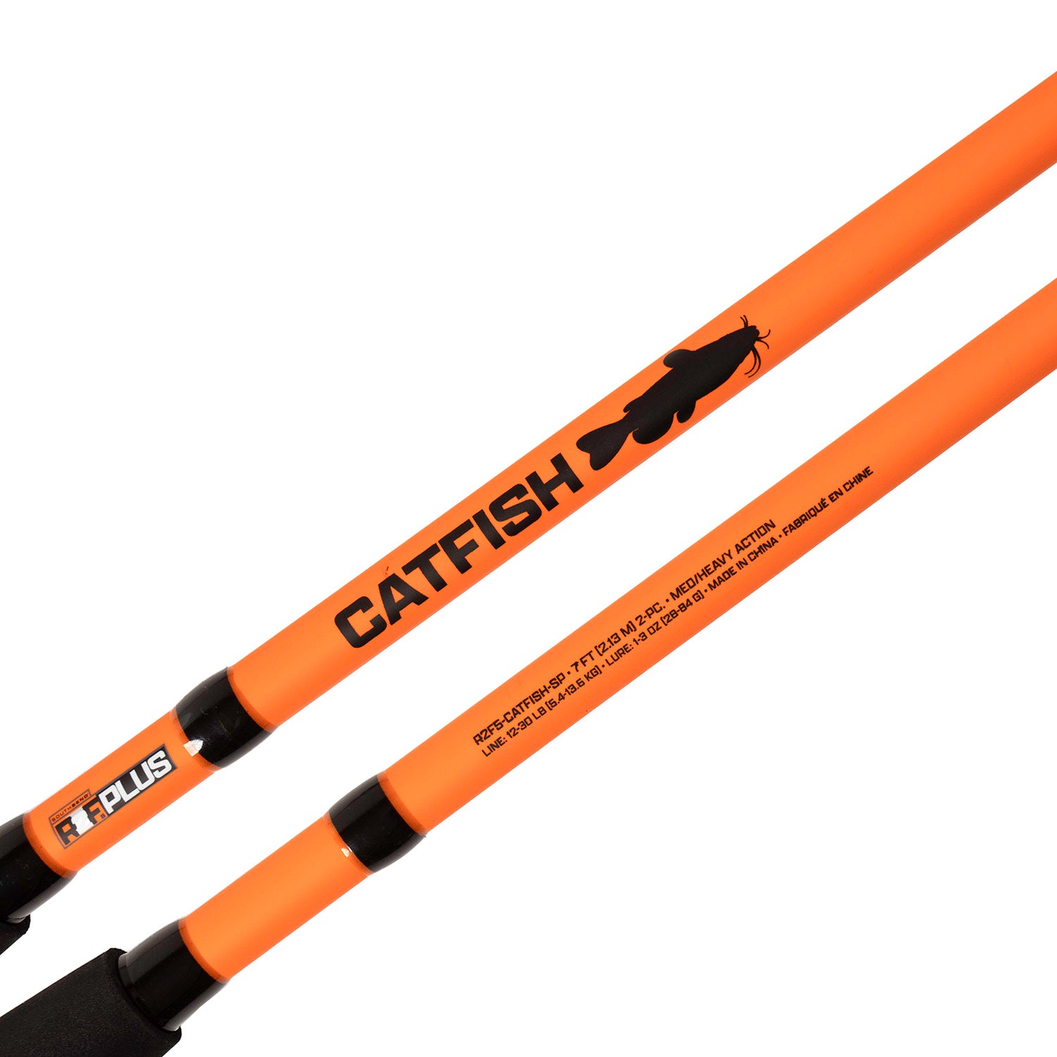 Ready2Fish Plus catfish spincast fishing label
