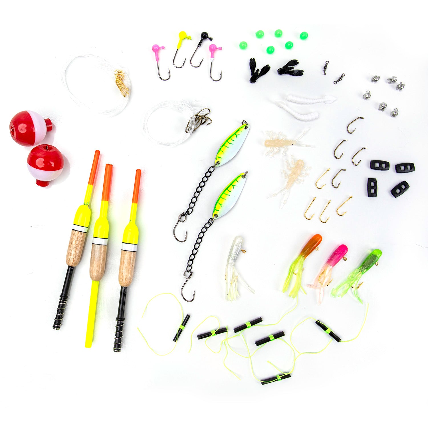 Ready2Fish Plus panfish spincast rod and reel combo tackle kit