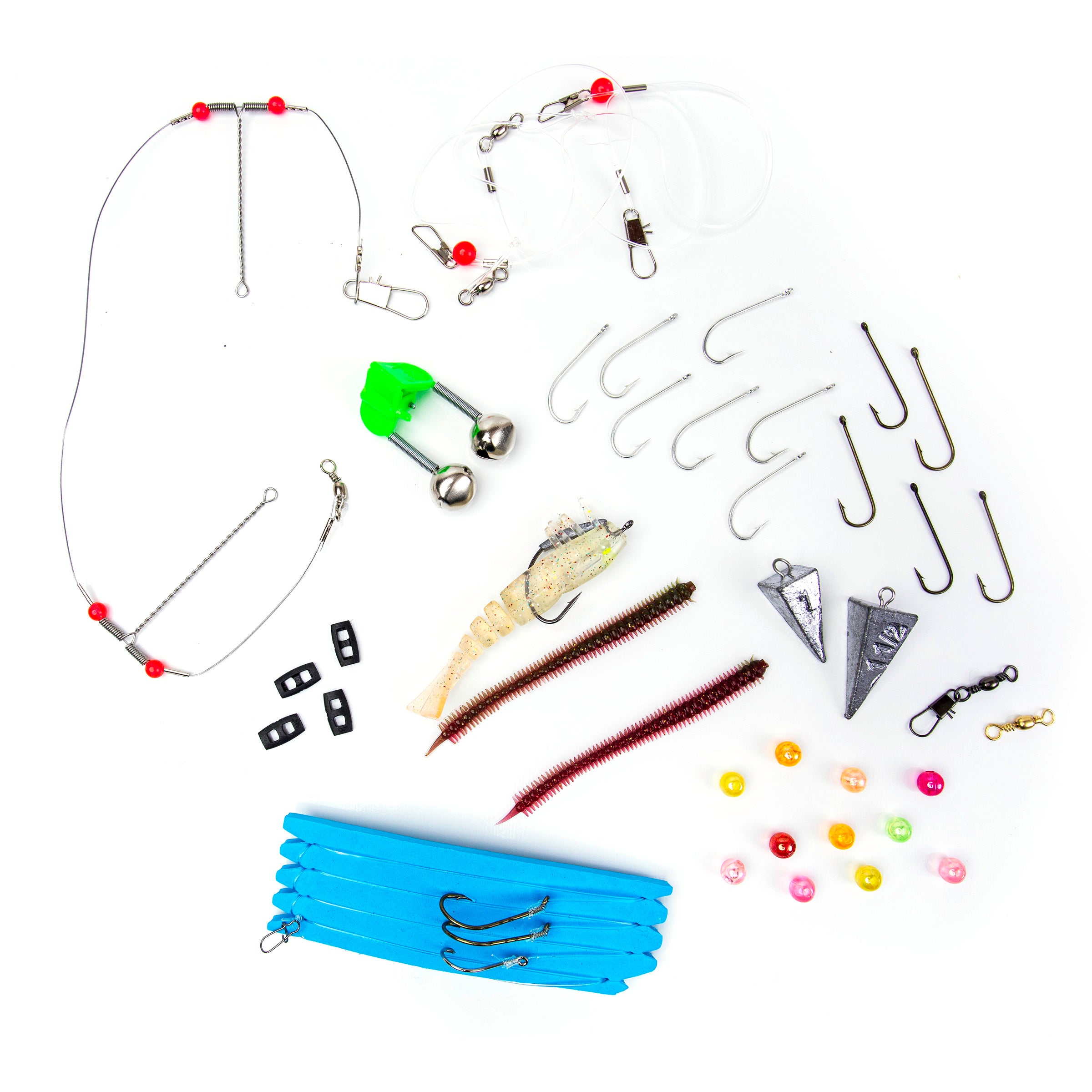 Ready2Fish Plus surf and pier rod and reel spinning combo tackle kit