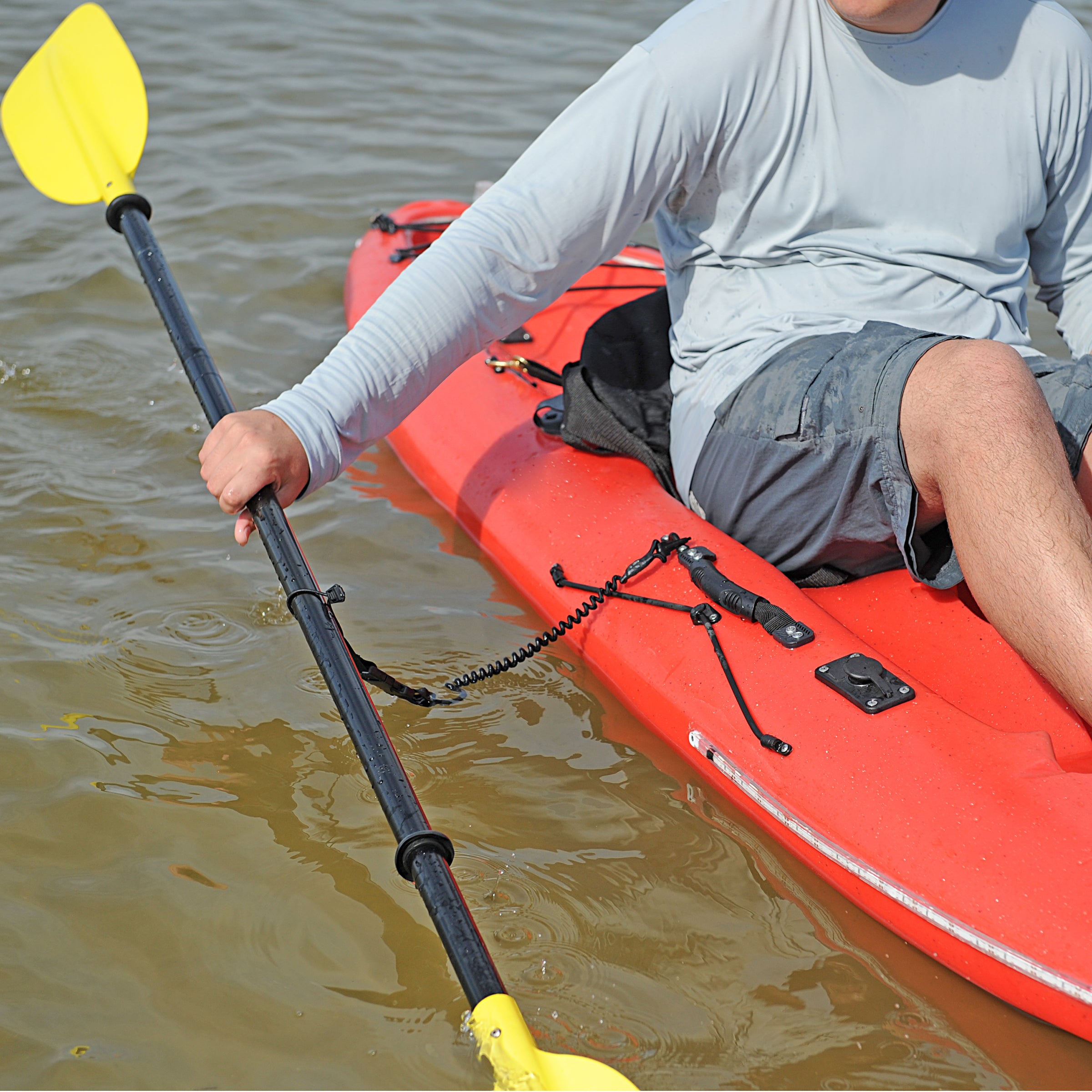 Propel Paddle Kayak Paddle & Rod Leash