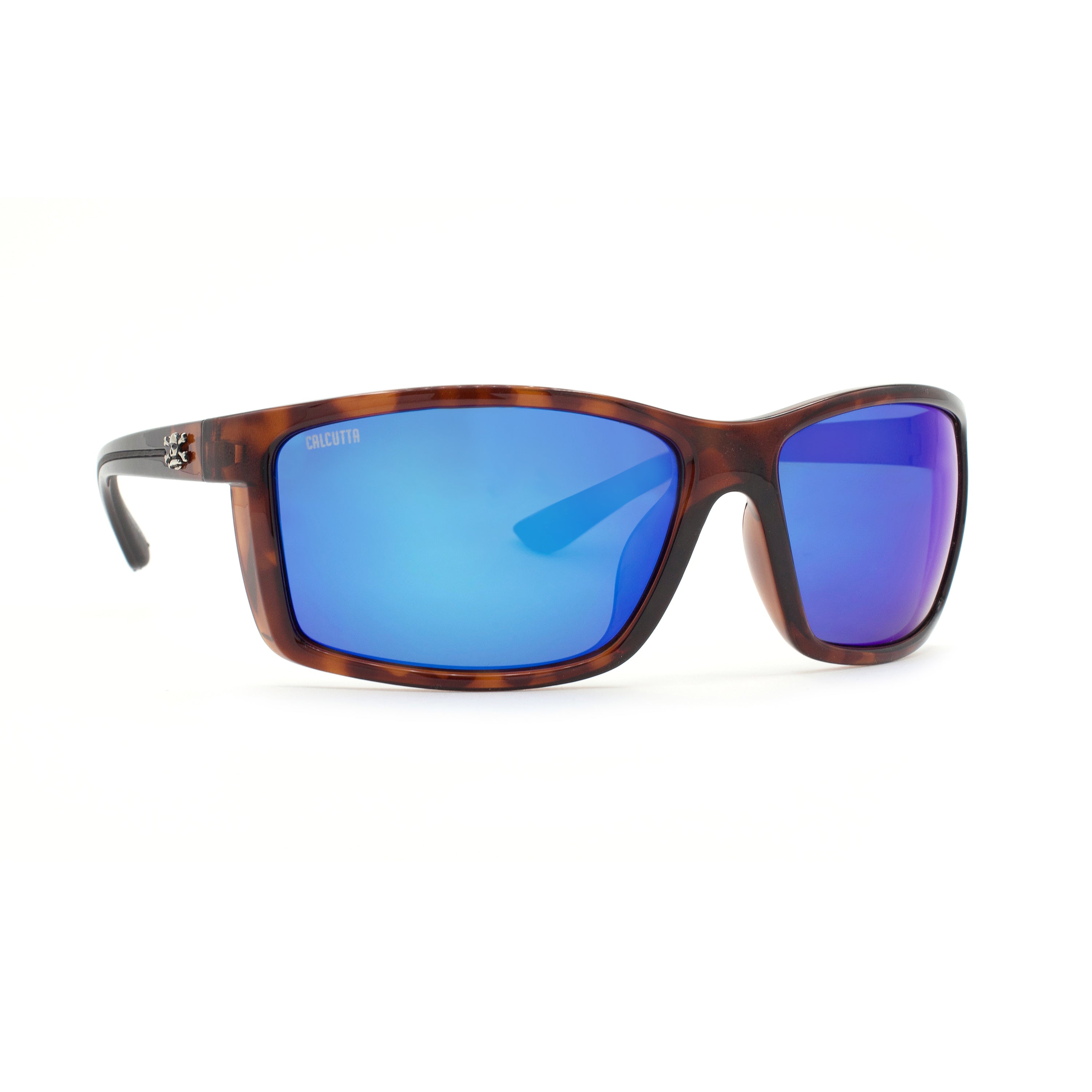 Calcutta Shoal Sunglasses - Tortoise Frame / Blue Mirror