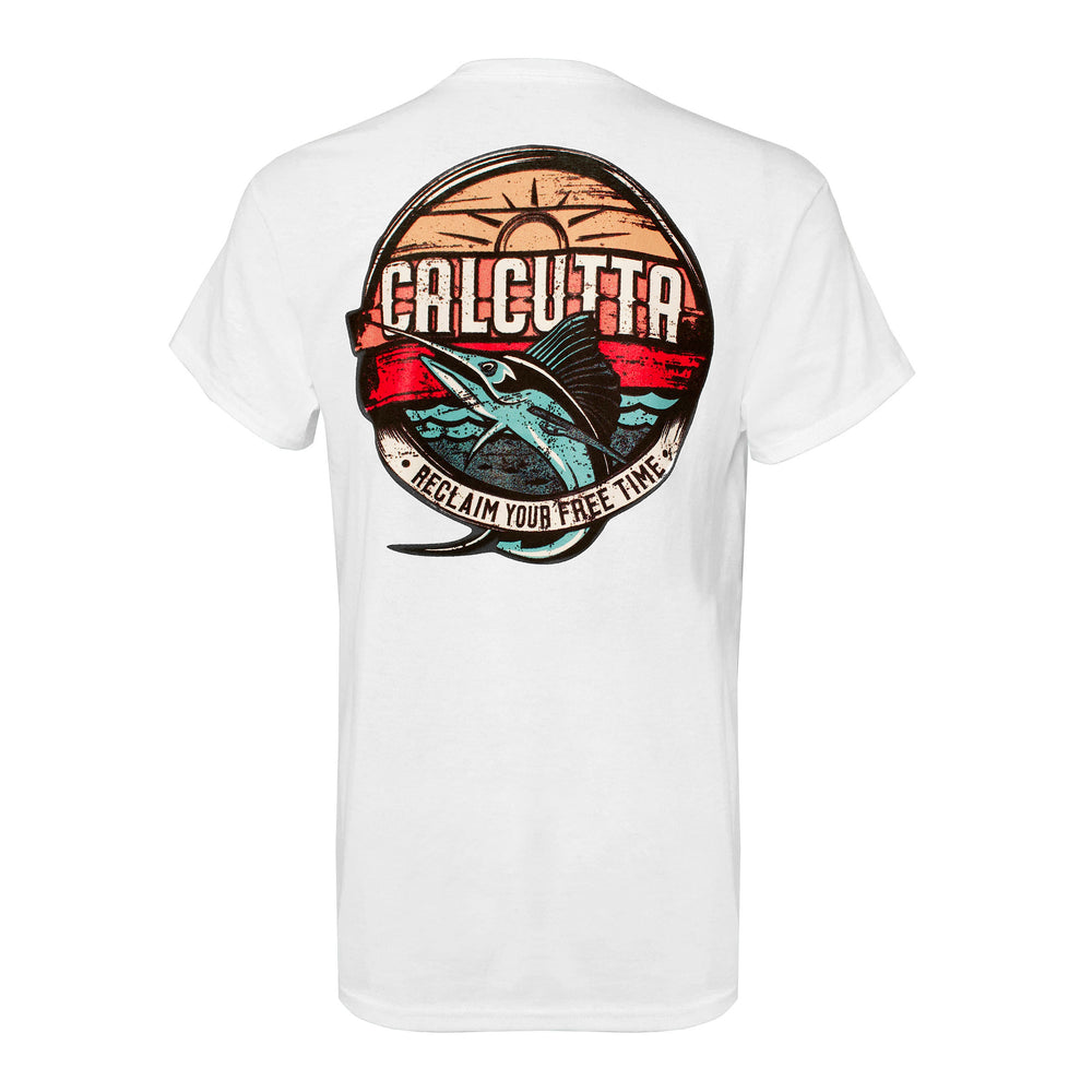 Calcutta Men's Performance T-Shirt - Regular Fit, UPF 25+ Sun Protection, "It's In Your Bones" Design