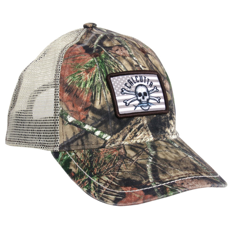 Mossy Oak Flag Hat