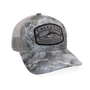 Calcutta Fishing Hat with Marlin Patch and Mossy Oak Cloudbank Pattern