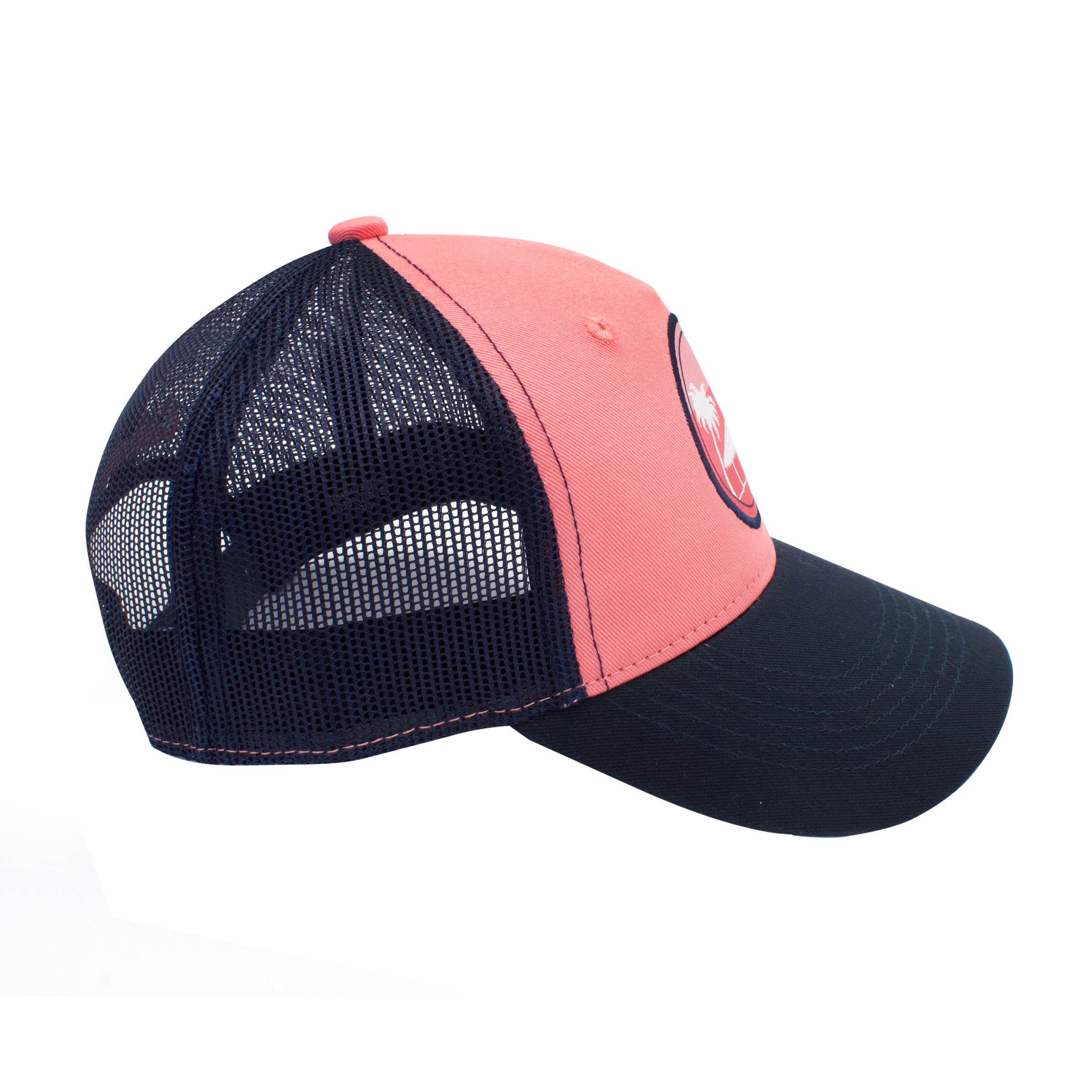 Retro Pink Palm Hat