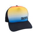Classic Trucker Fishing Hat with Sunset Fade