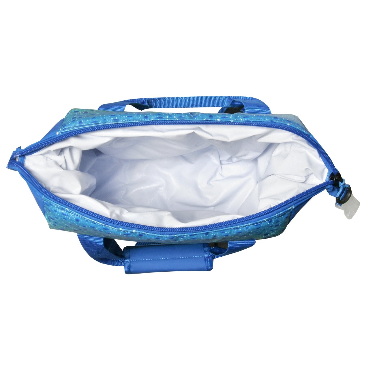 Calcutta 12 pack soft cooler mahi pattern open