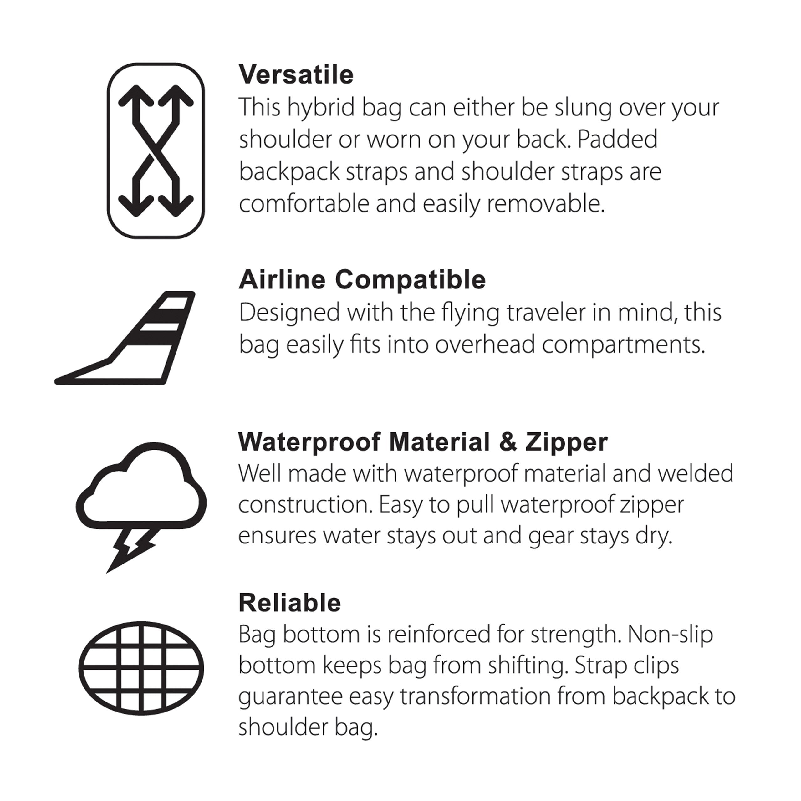 Keeper Dry Waterproof Backpack Duffel 60