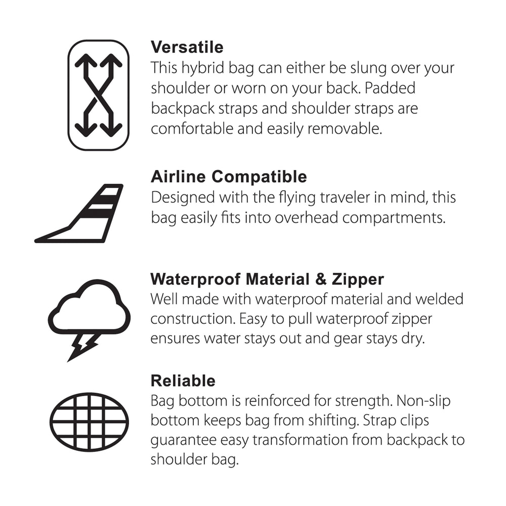 Waterproof Backpack Travel Duffel Bag Calcutta Outdoors®