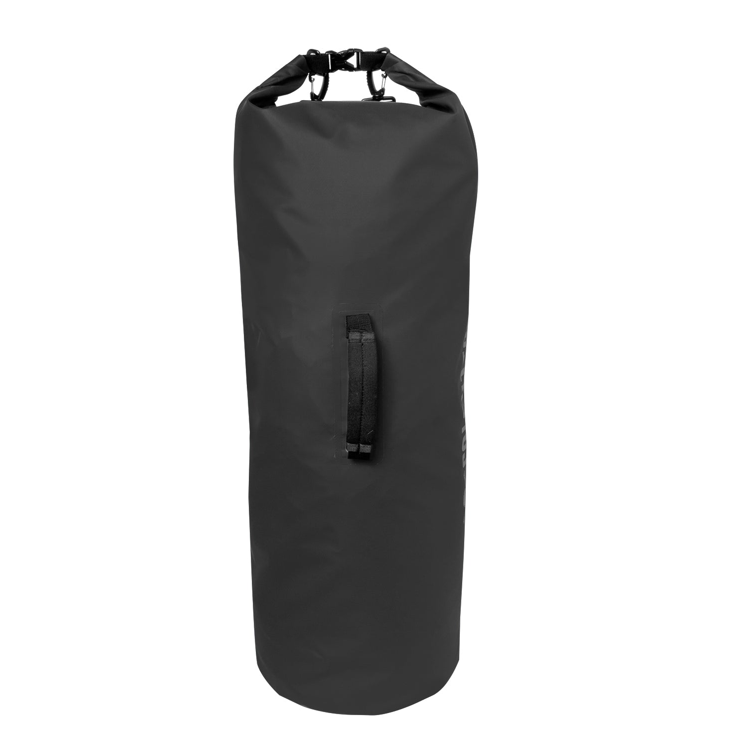 Calcutta dry bag 60L black side with carry handle