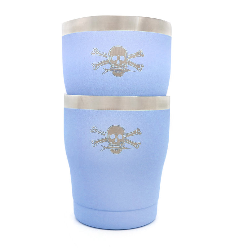 Rods by Dru Tumbler Cooler Cup 30 oz Blue/Black