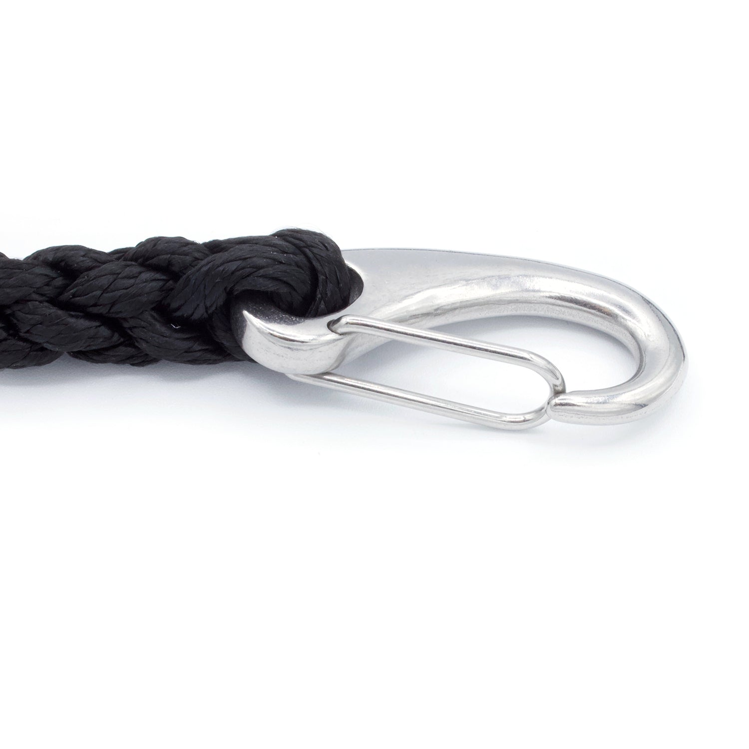 Calcutta rod leash stainless steel spring clip