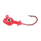 Grub Head 3-D Eye Jigs
