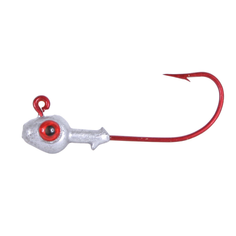 Grub Head 3-D Eye Jigs