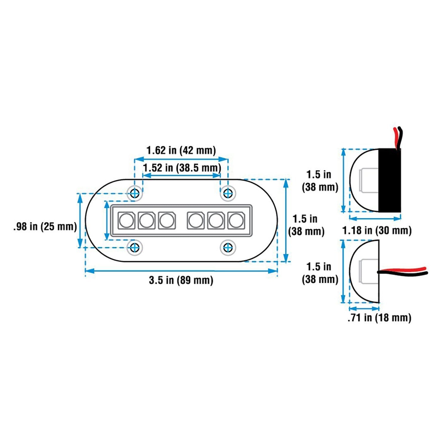 LED Underwater Light - White